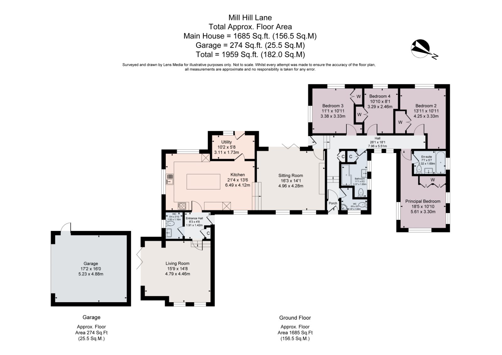 52 Mill Hill Lane,, Sandbach, Cheshire floorplan