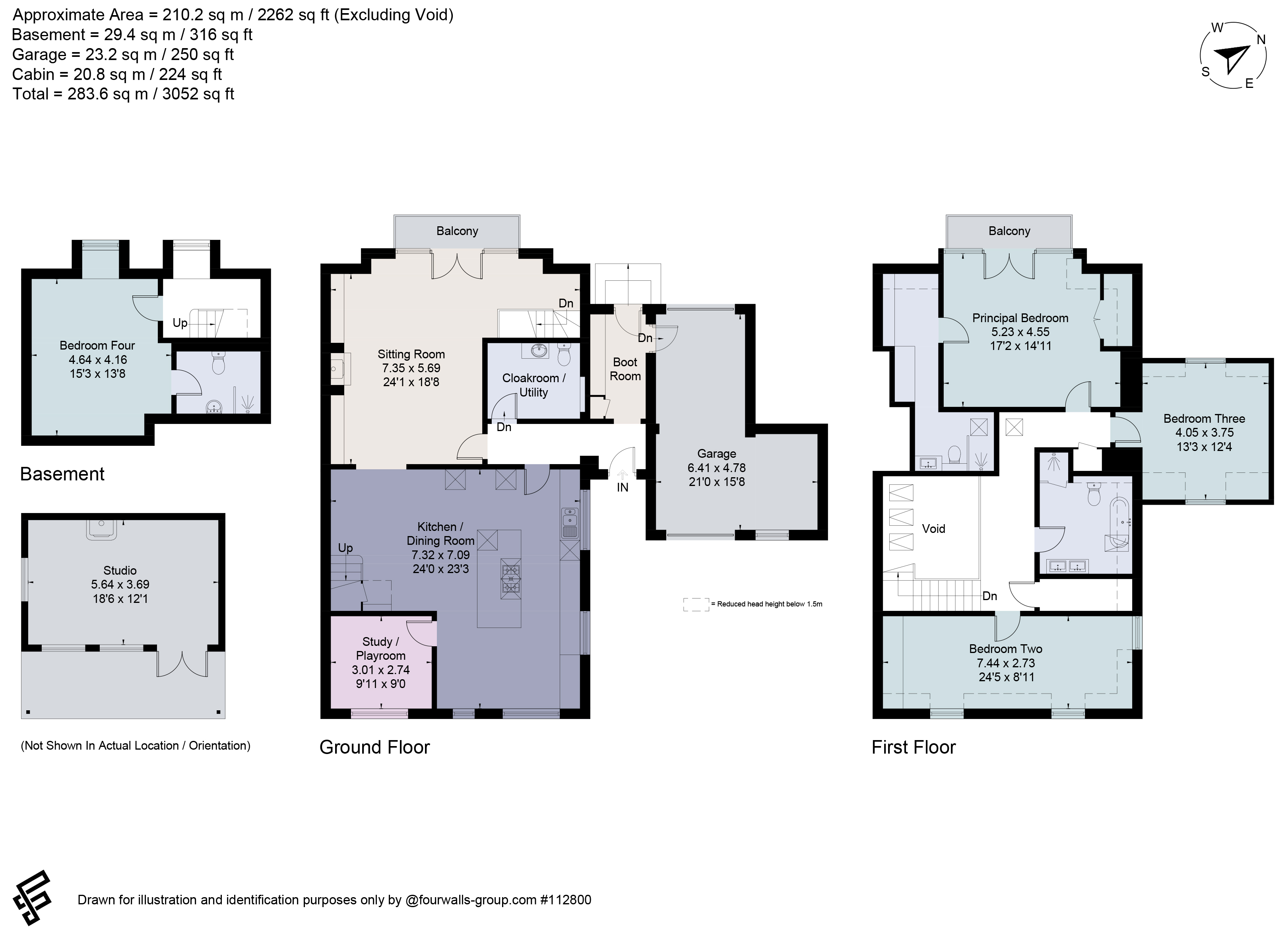 Maycot,, Brookside, Surrey floorplan