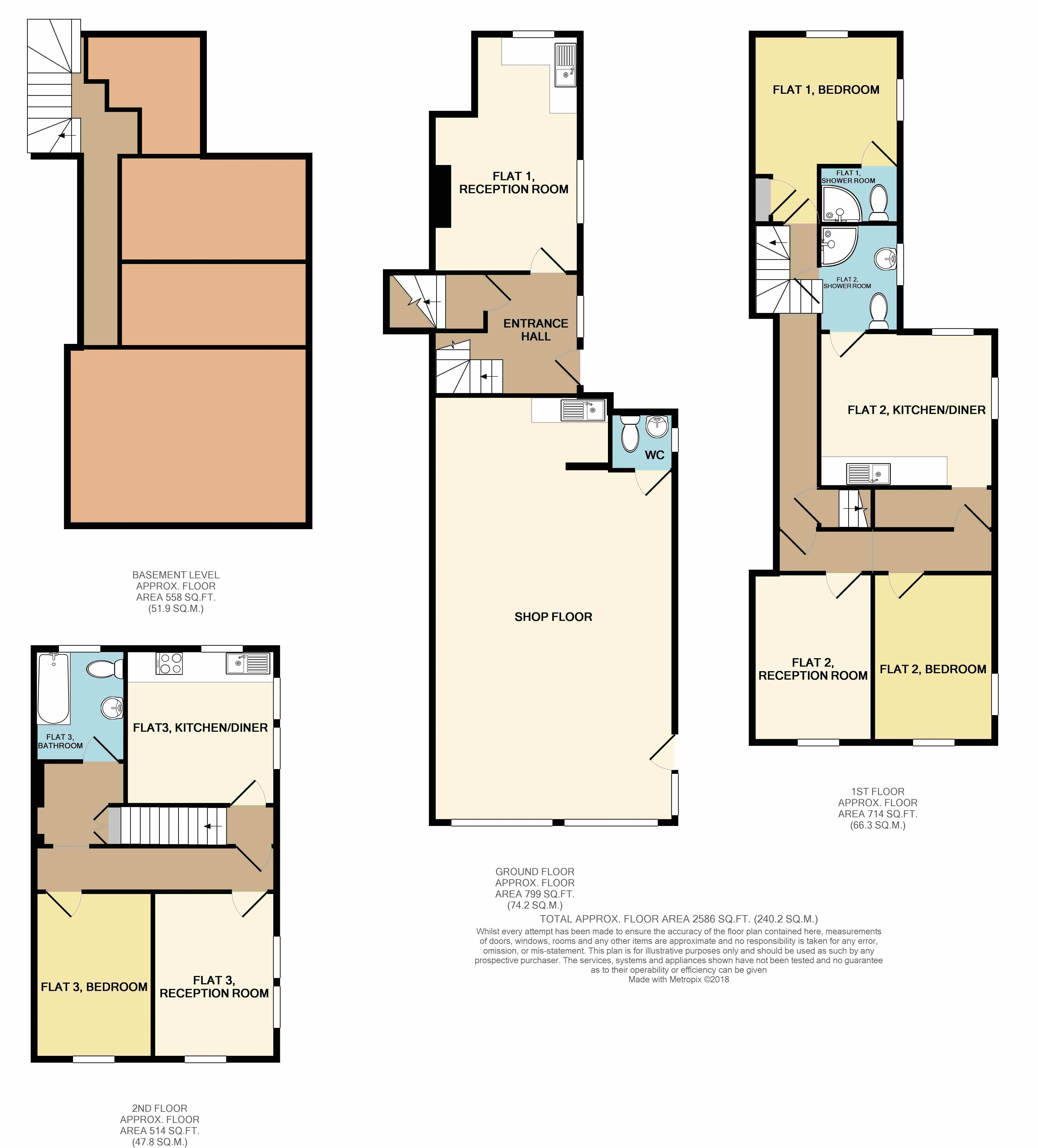 3 Bedrooms  for sale in Frogmore Street, Abergavenny NP7