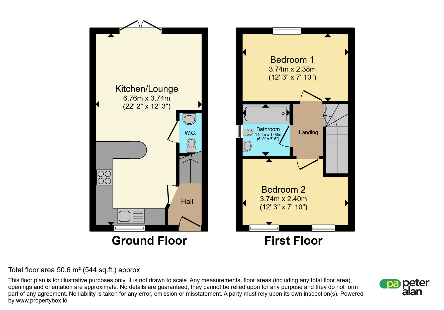 33, Gwern Gwynfael, CARDIFF floorplan