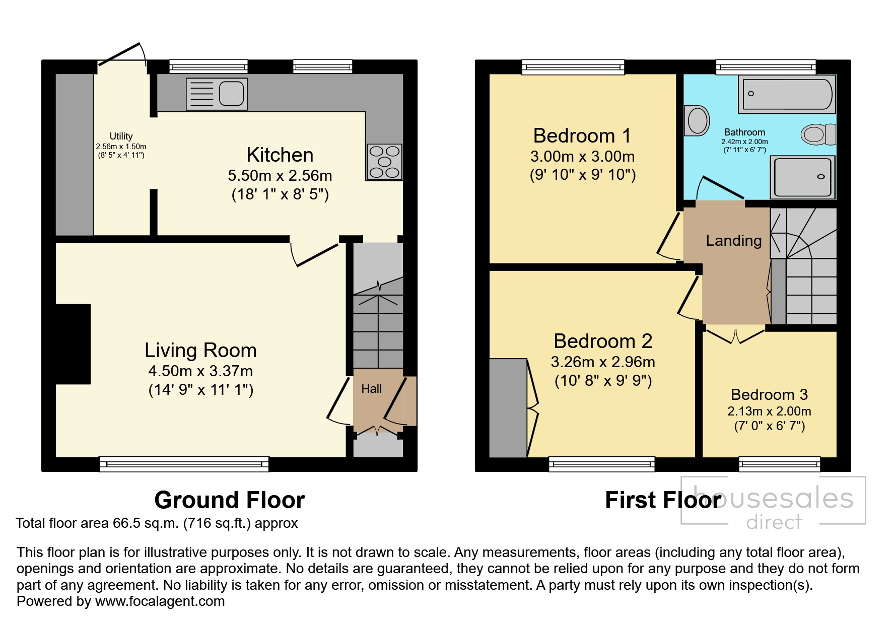 224, Broxtowe Lane, Nottingham floorplan