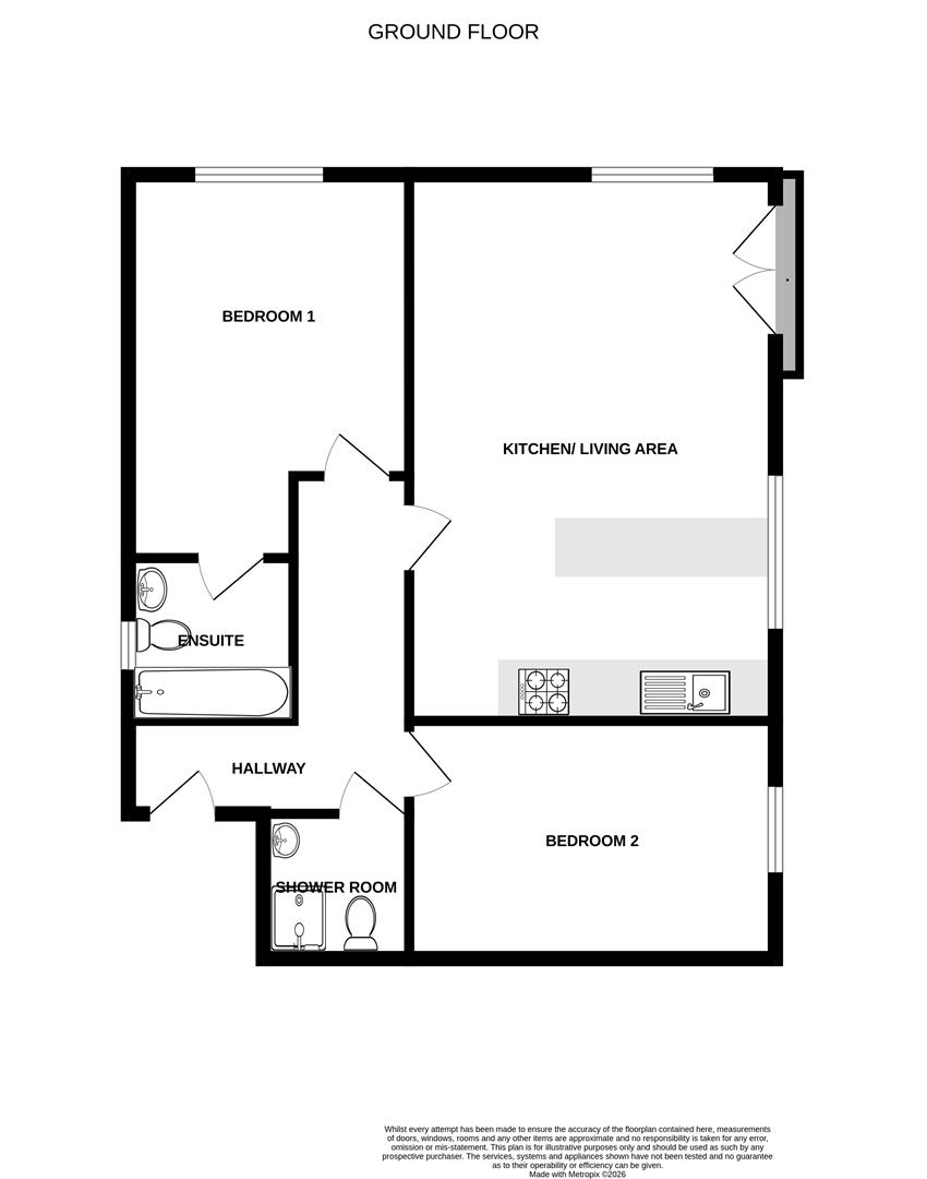 96C, Coopers Court, Wisbech Road, King's Lynn floorplan