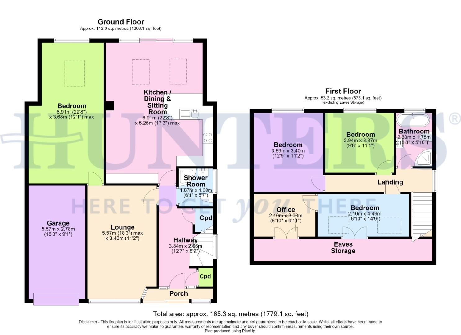 58, Kirkway, Middleton floorplan