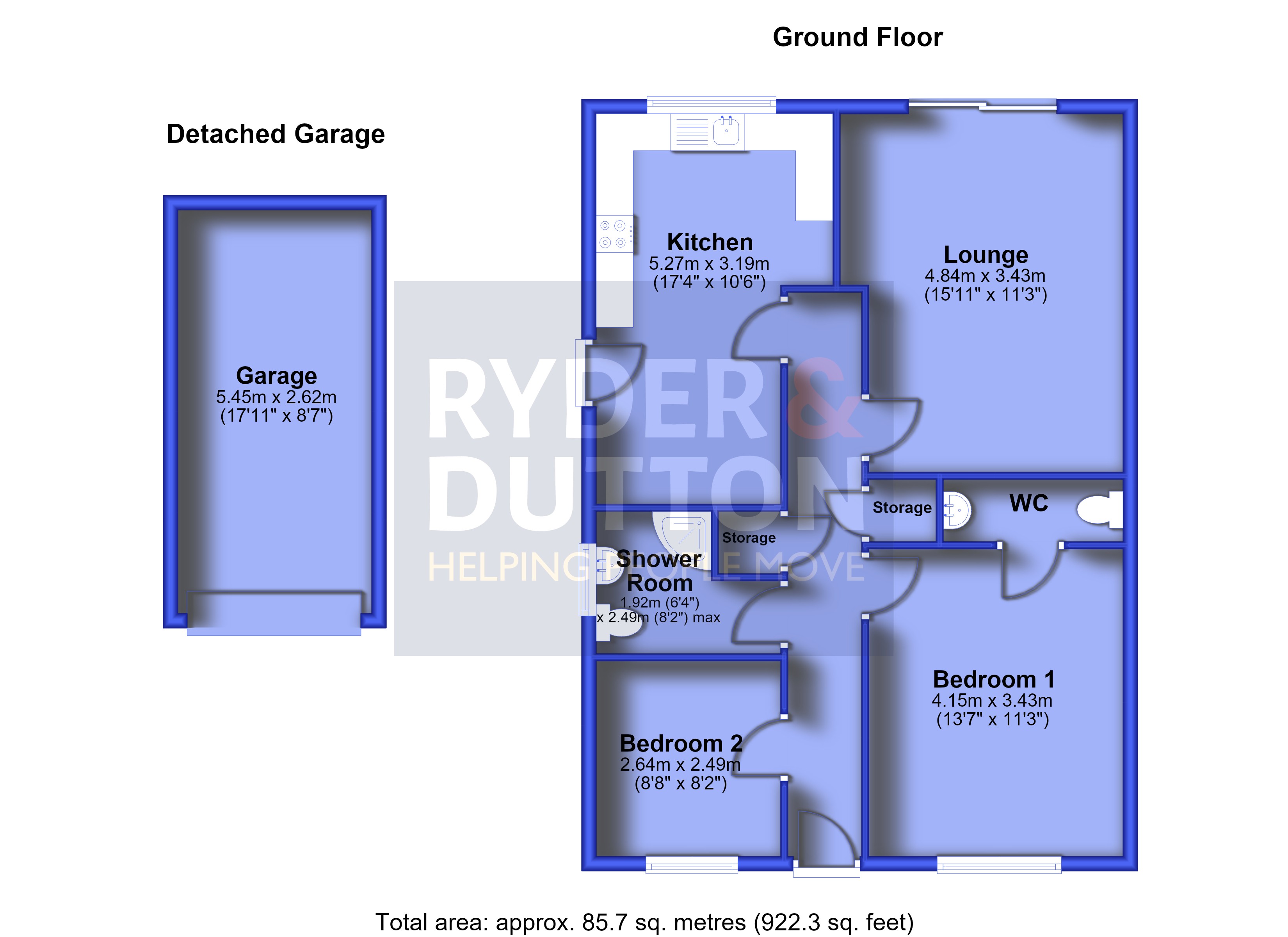 Mills Farm Close, Greater Manchester floorplan
