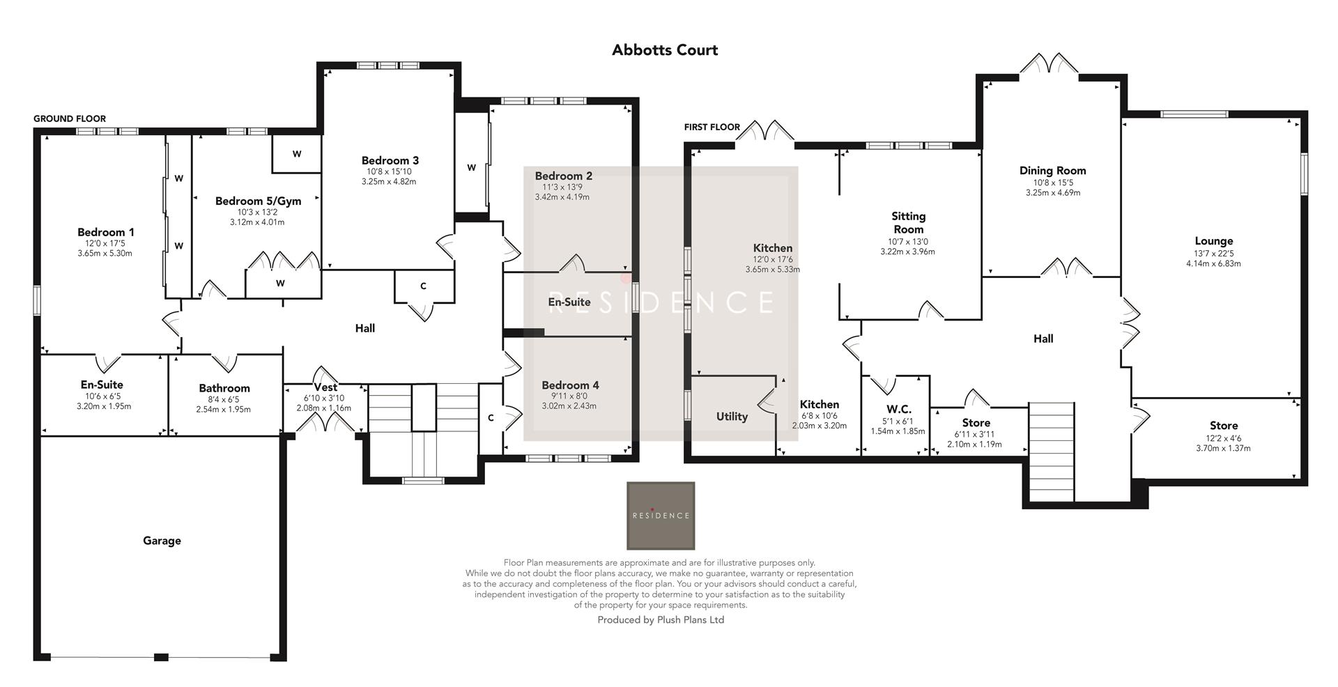 2, Abbotts Court, Glasgow floorplan