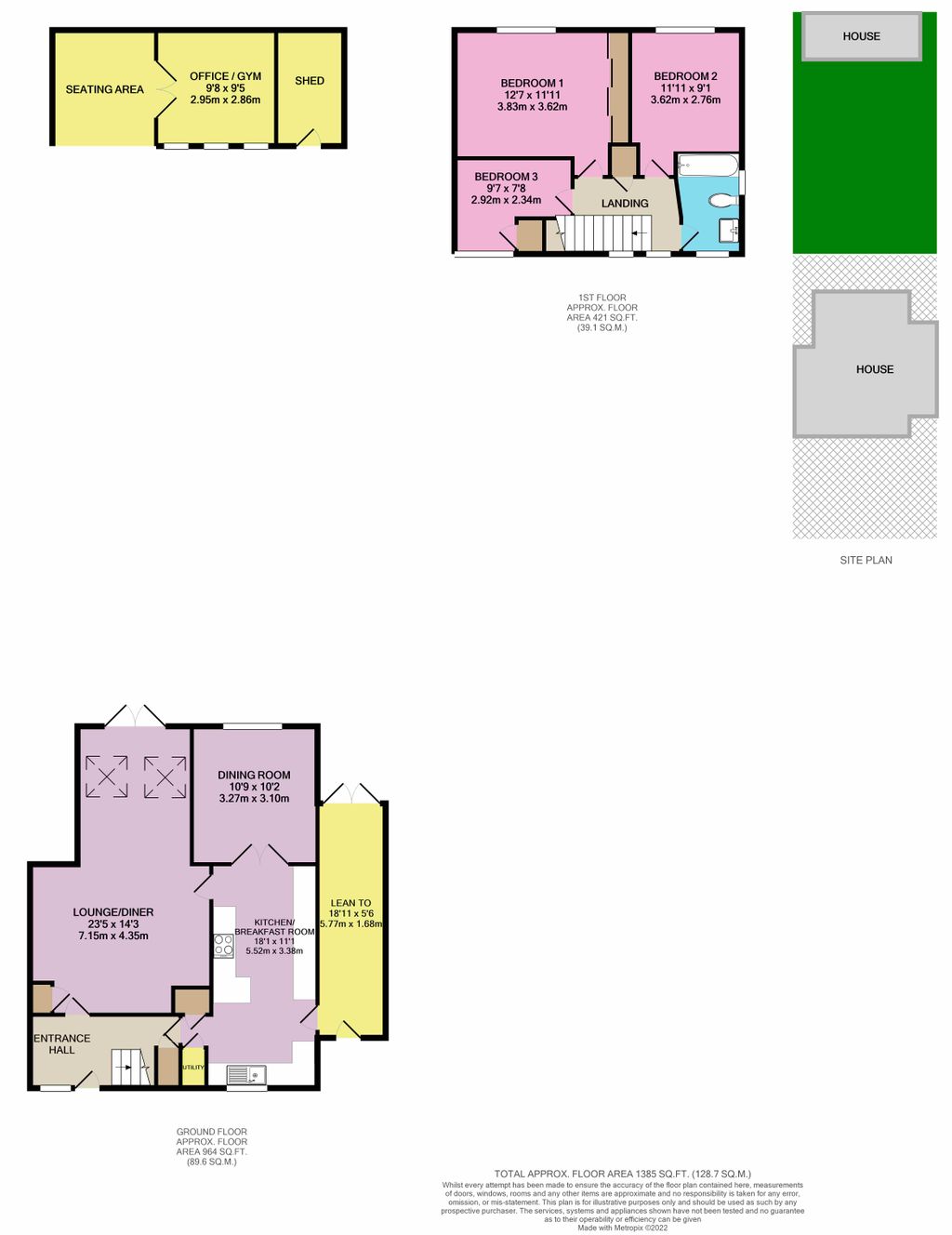 Weston Avenue, Leighton Buzzard LU7, 3 bedroom end terrace house for