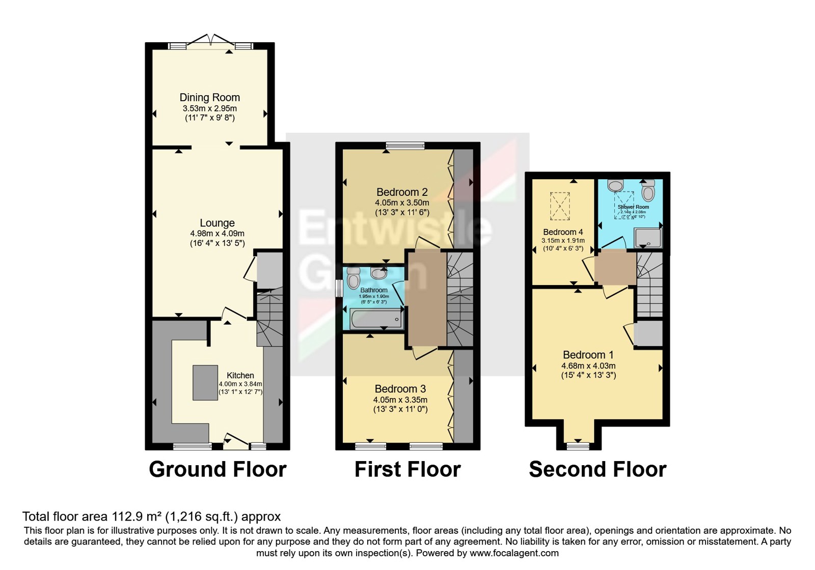 62, Abbeylea Drive, Bolton floorplan