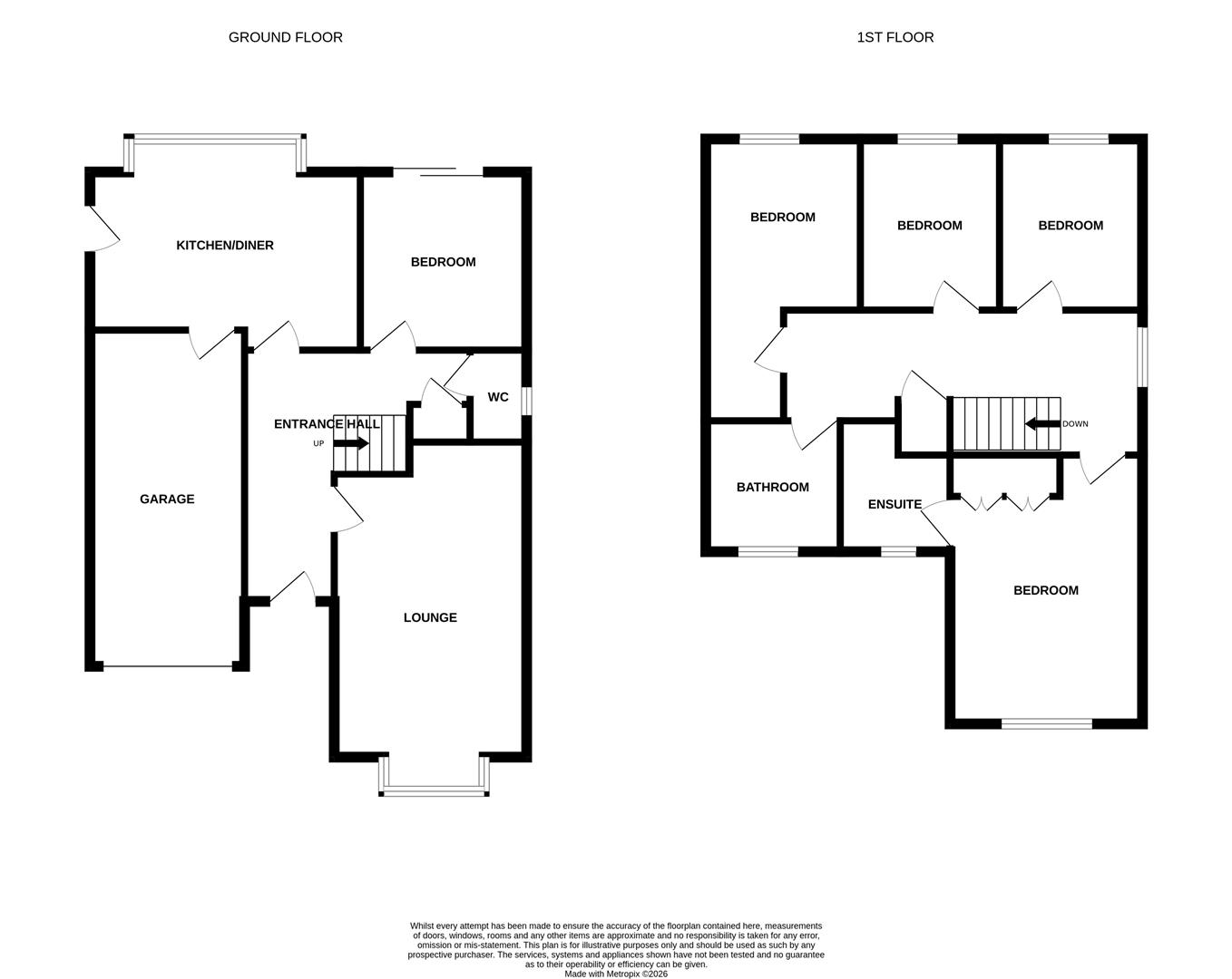 1, Thistle Close, Norwich floorplan