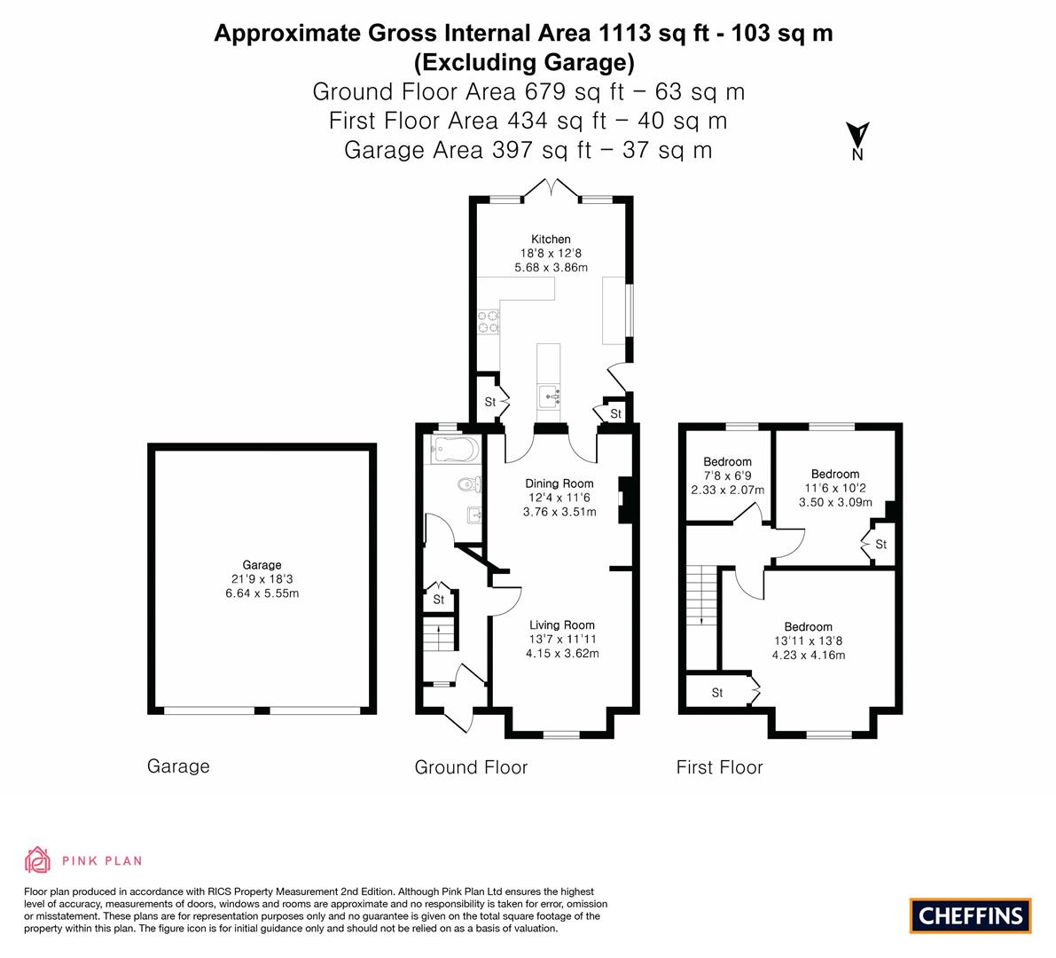 64, Mildenhall Road, Fordham floorplan
