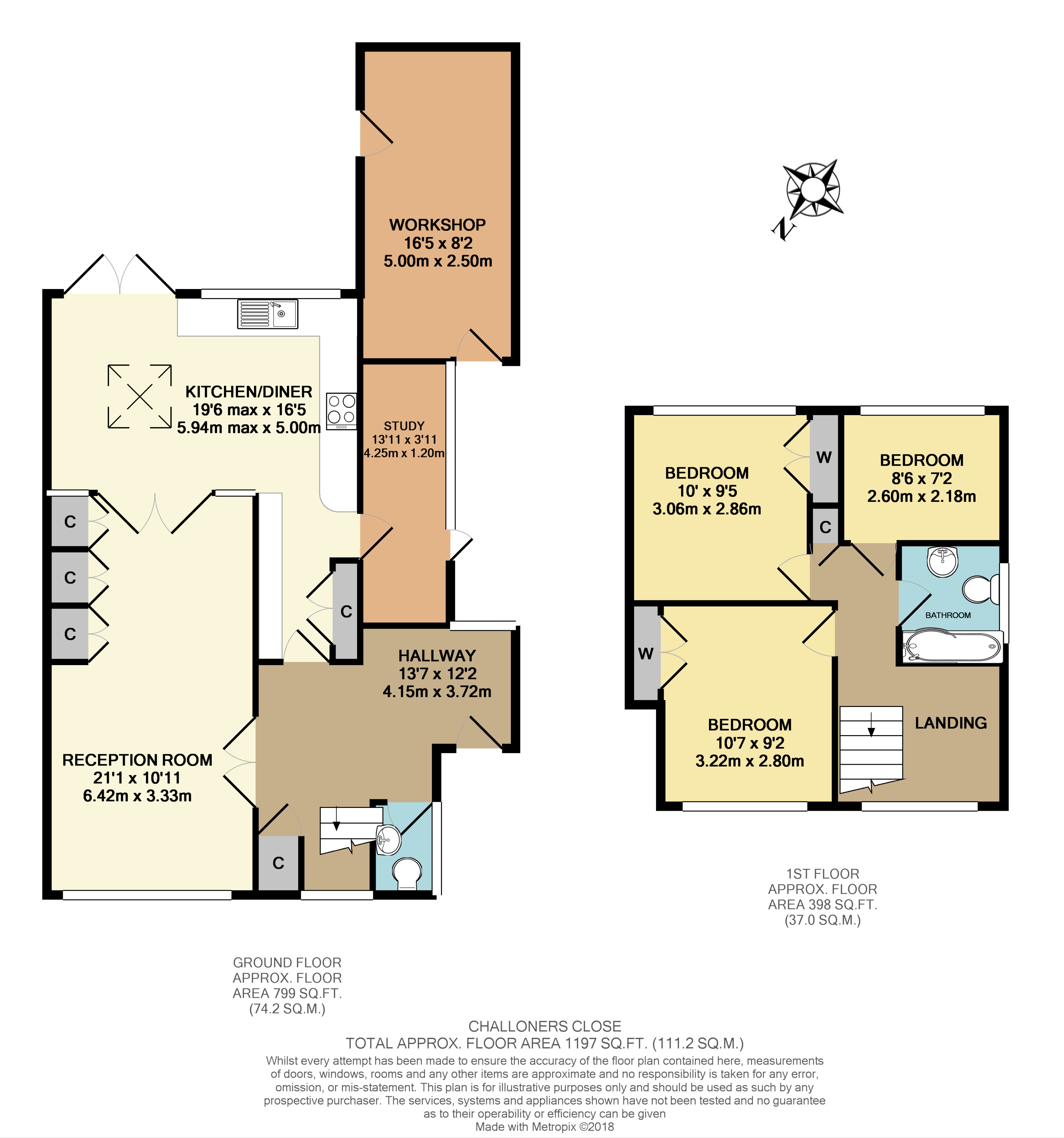 3 Bedrooms Semi-detached house for sale in Challoners Close, East Molesey KT8