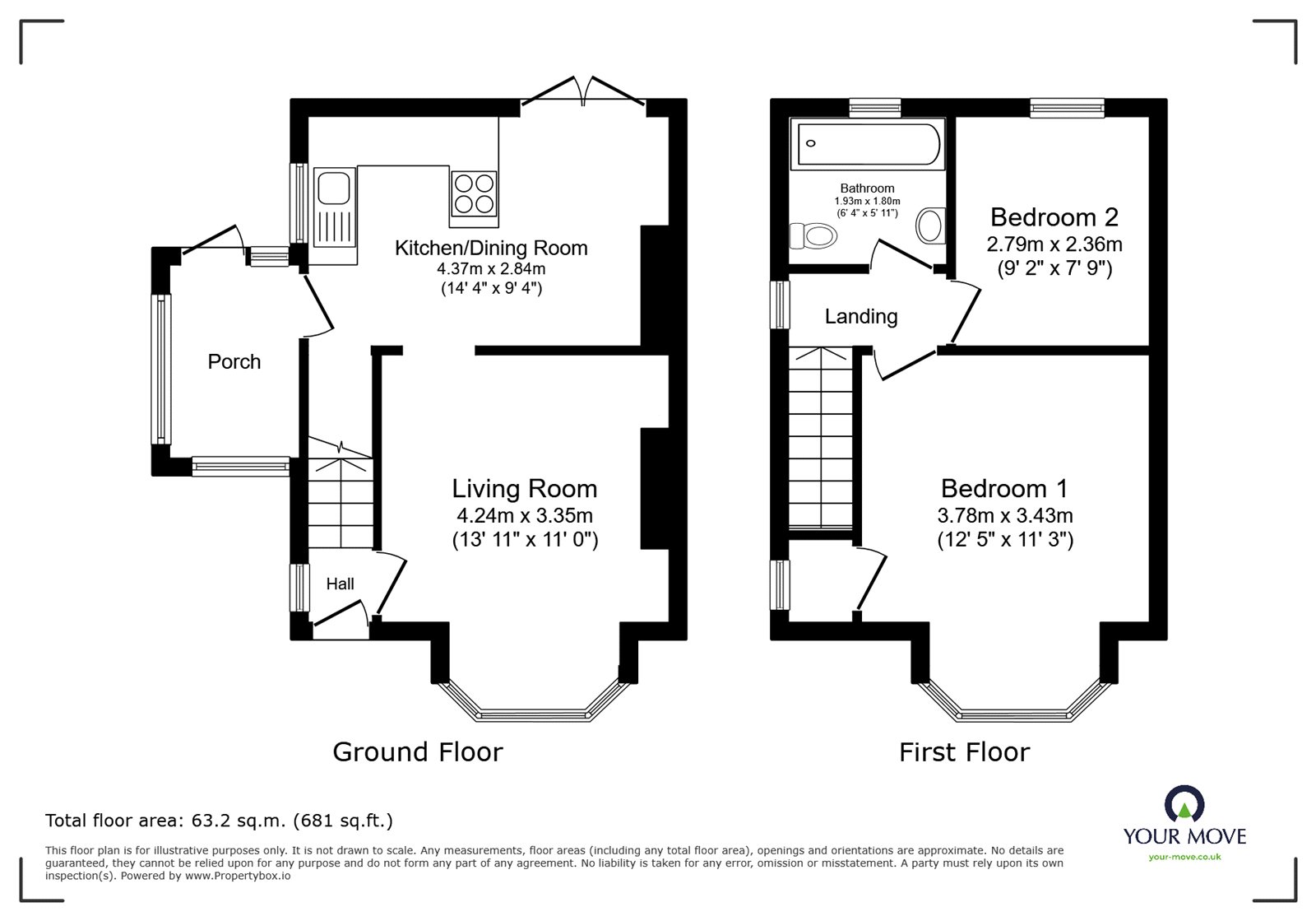4, Sutherland Avenue, Stoke On Trent floorplan