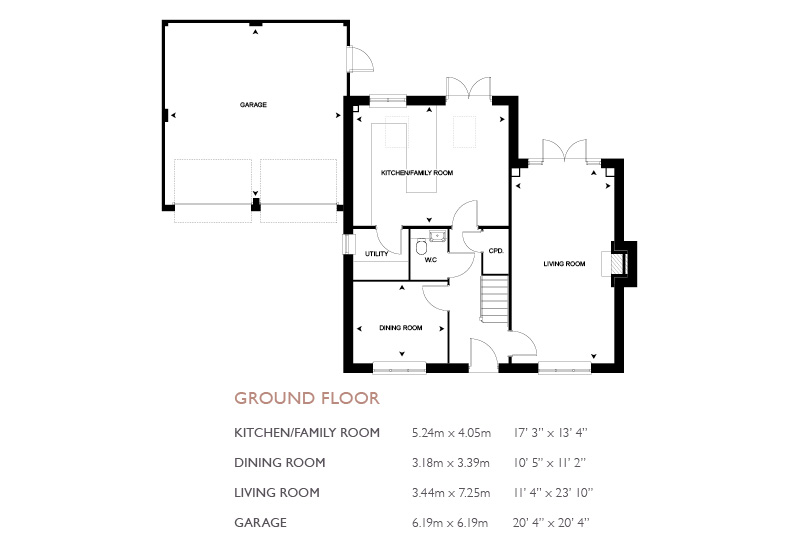 5 Bedrooms Detached house for sale in The Westminster At St Michael's Hurst, Barker Close, Bishop’S Stortford, Hertfordshire CM23