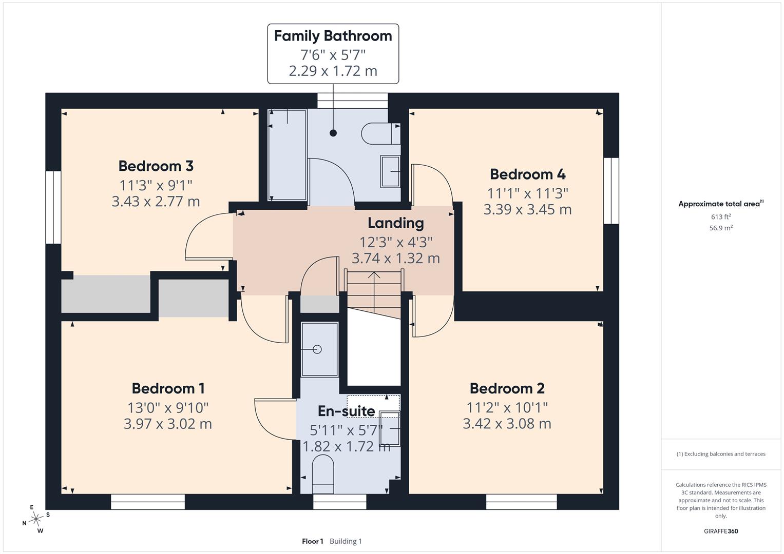 46, Charlock Drive, Stamford floorplan