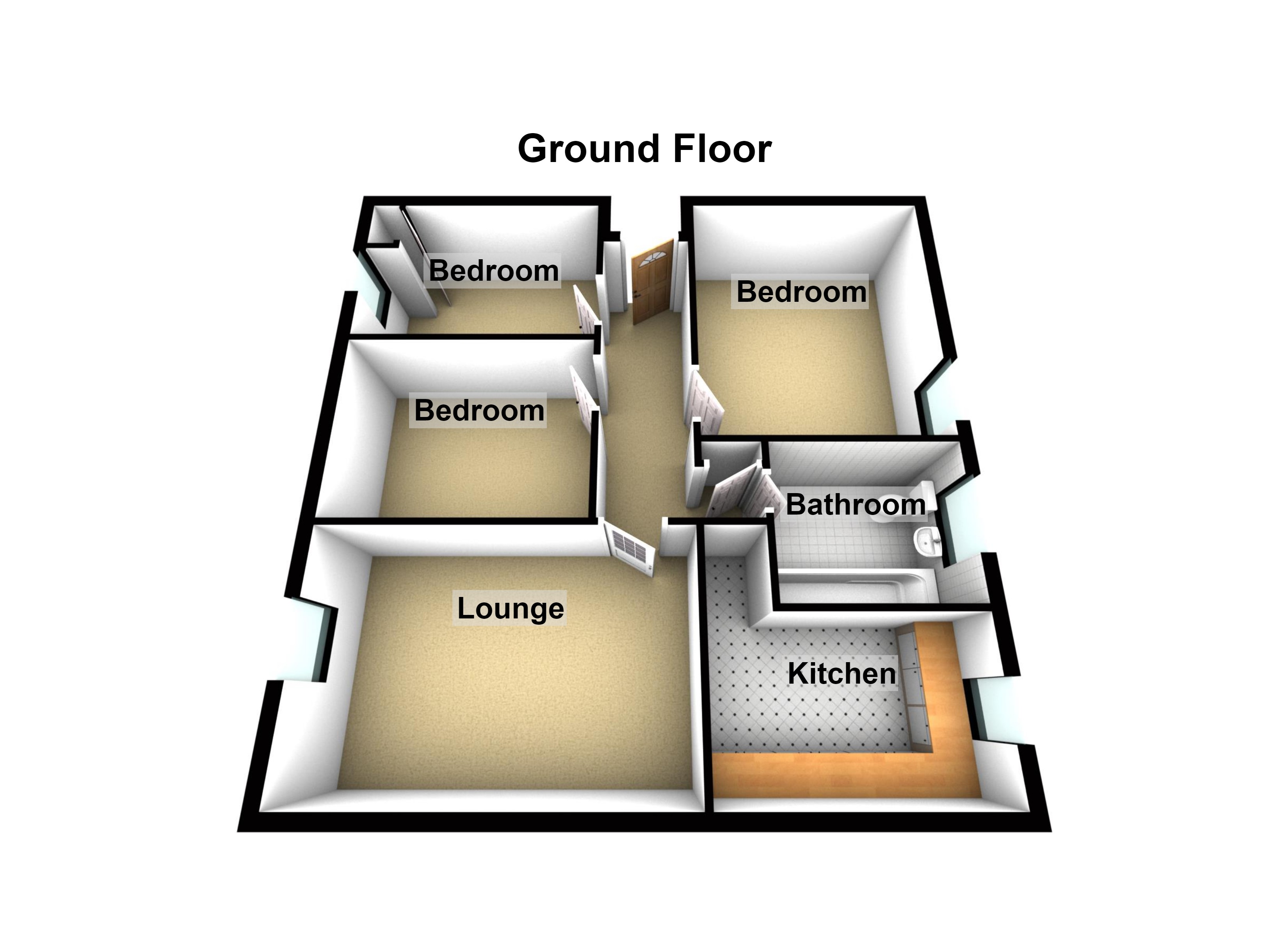19B, Barnes Avenue, Dundee floorplan