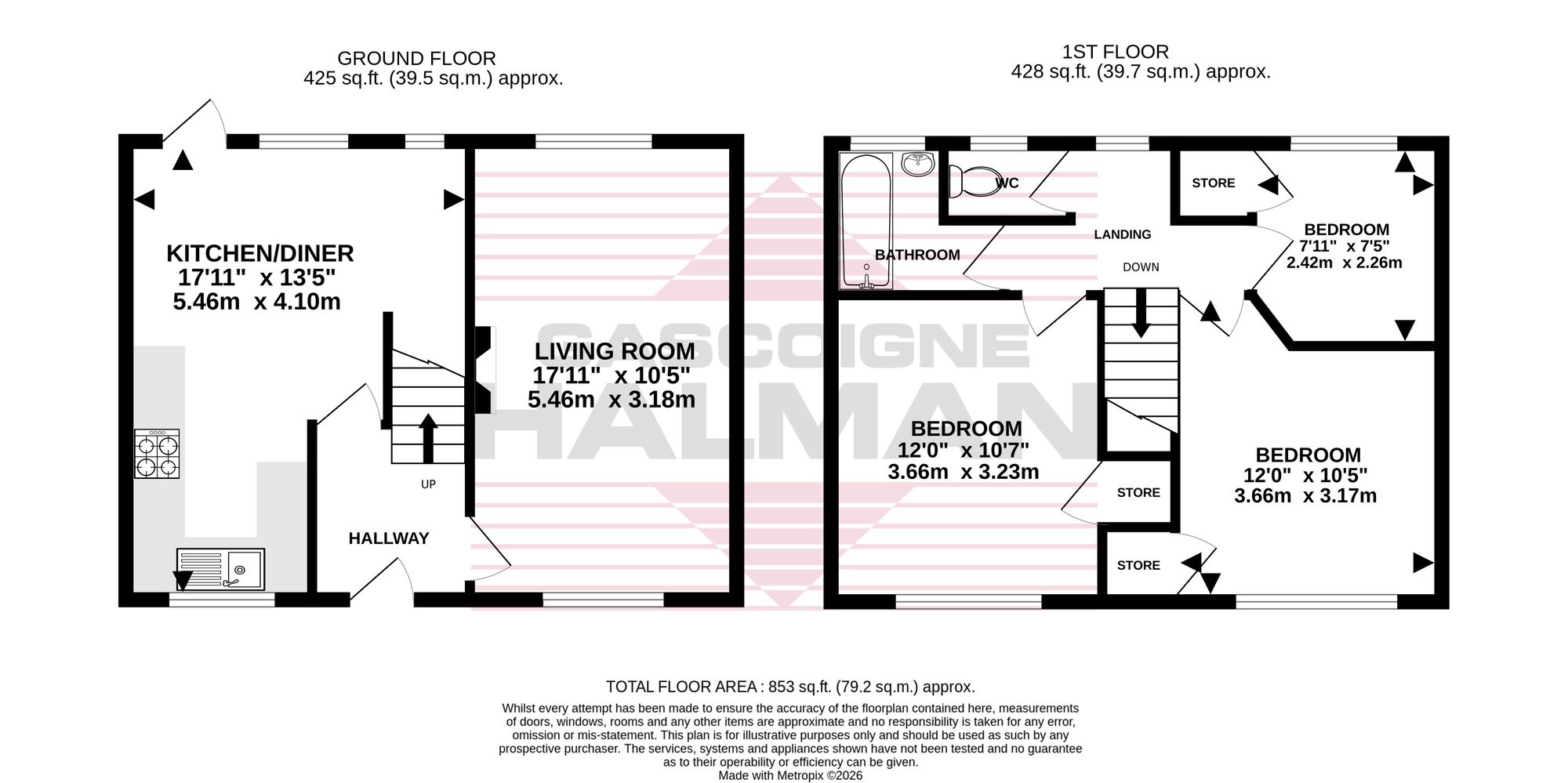 59 Foxland Road, Cheadle floorplan