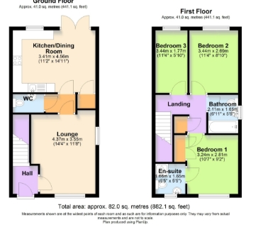 10, Ken Jones Close, Lightmoor, Telford floorplan