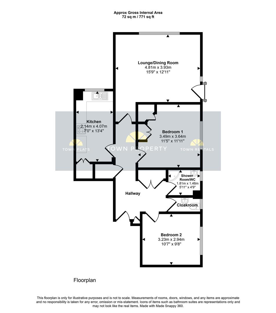 29, High Trees, Carew Road, Eastbourne floorplan