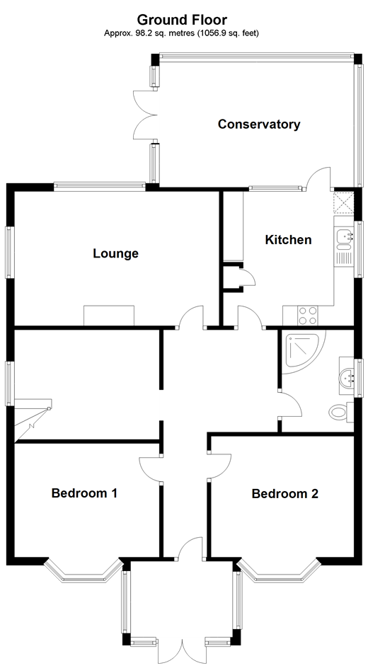 4 Bedrooms Bungalow for sale in Walderslade Road, Walderslade, Chatham, Kent ME5