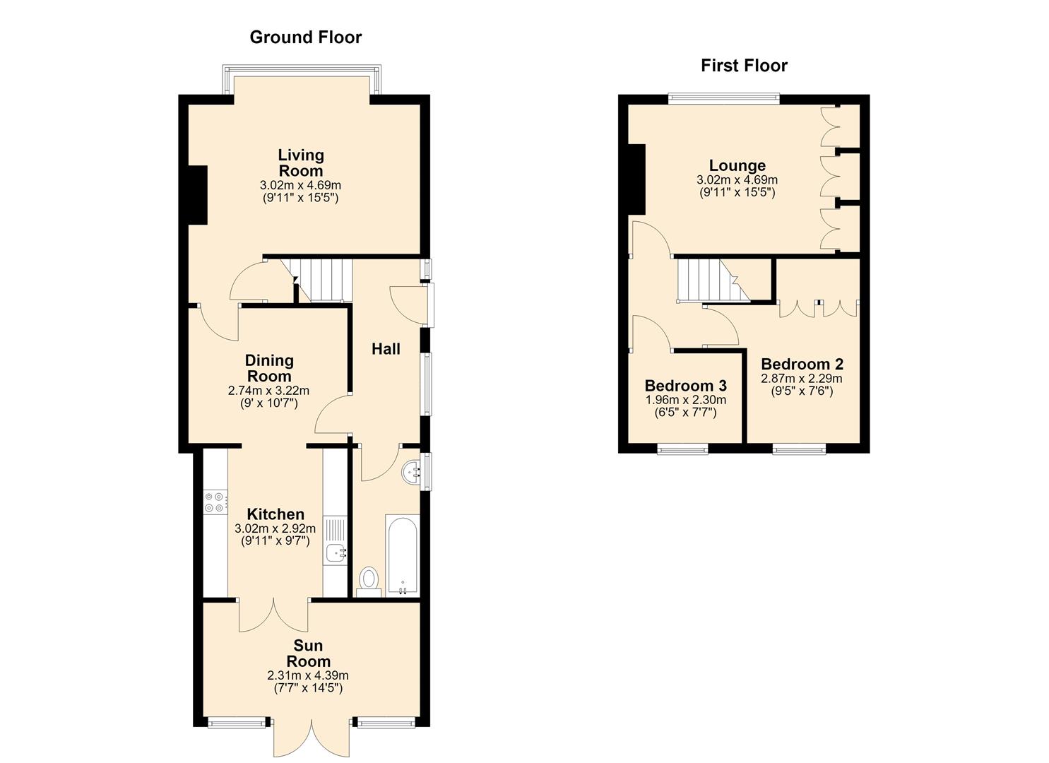 16, Princes Avenue, Hedon floorplan