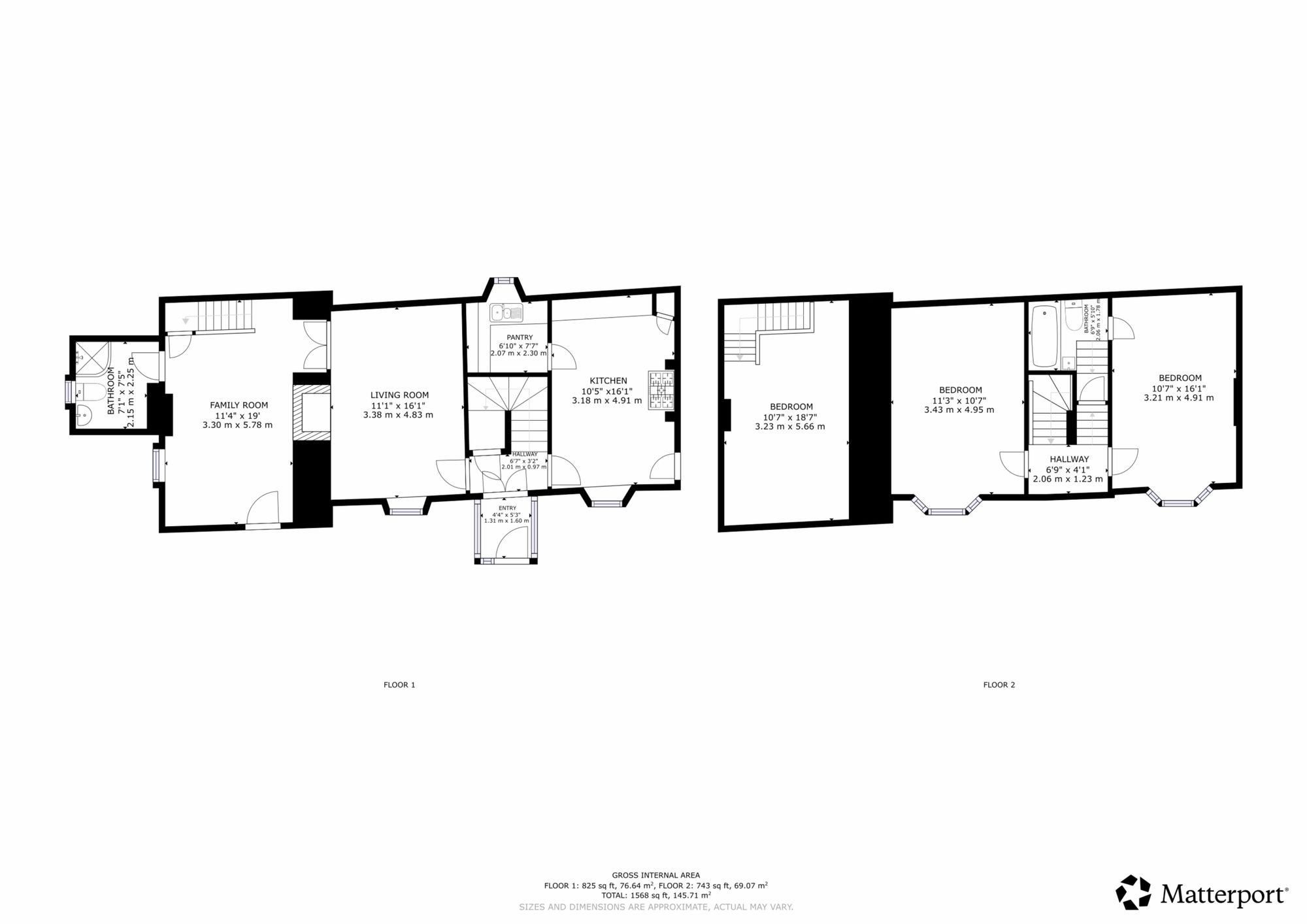 Airlie Cottage South Church Street, Callander floorplan