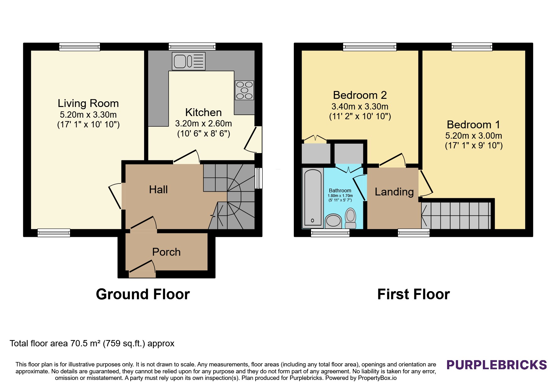 Churchfield Lane, Leeds floorplan