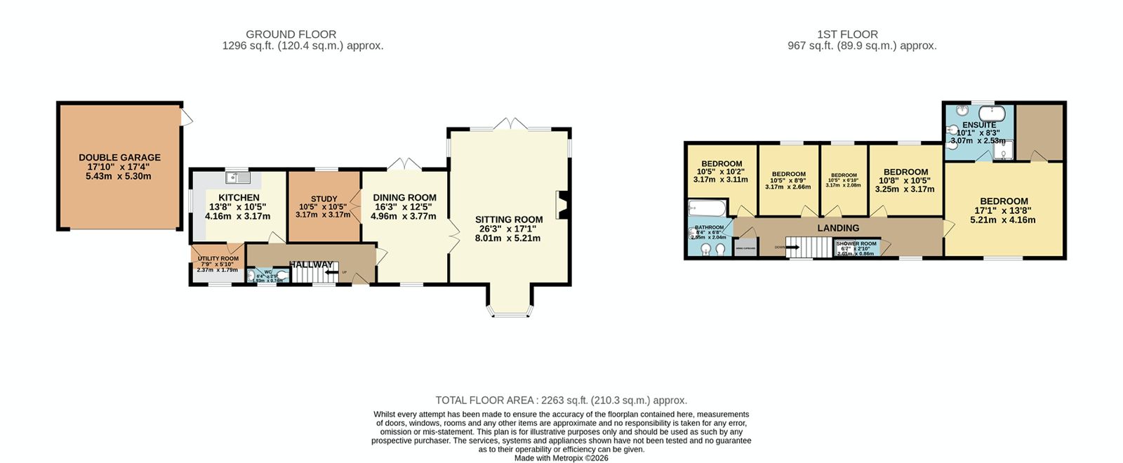 Cherry Tree House, Main Street, Buckingham floorplan
