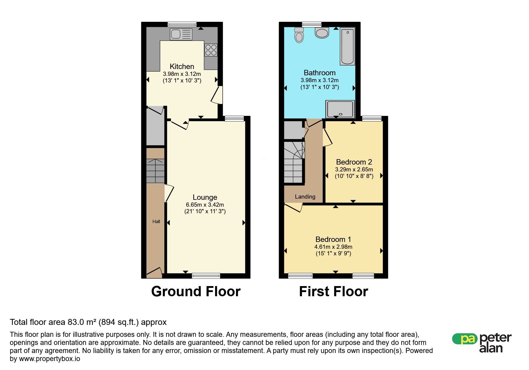 4, Maiden Street, Maesteg floorplan