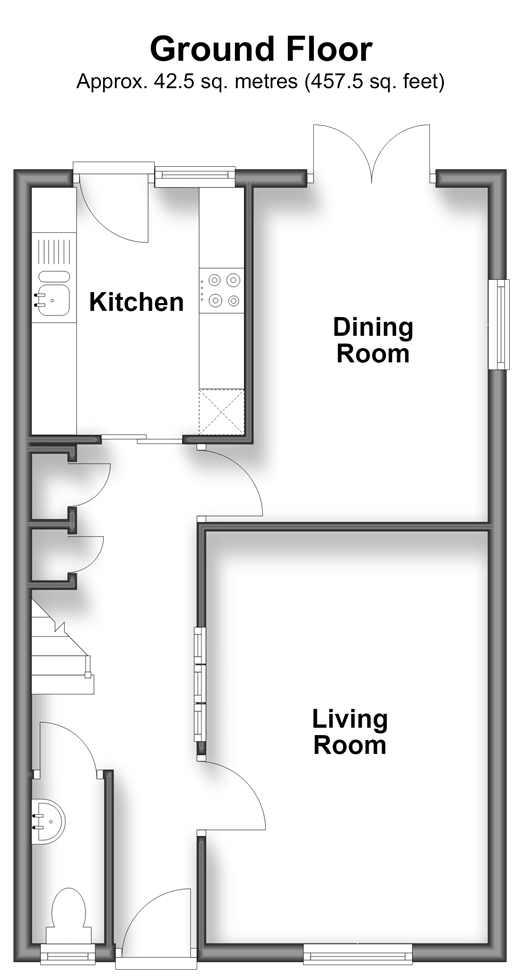 Springfield Gardens, Worthing floorplan