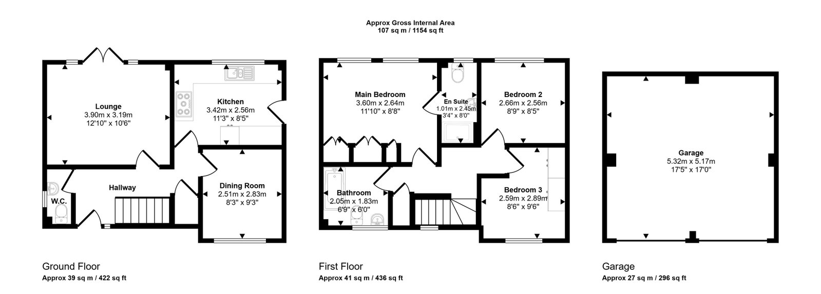 23, Pembroke Drive, Stone floorplan