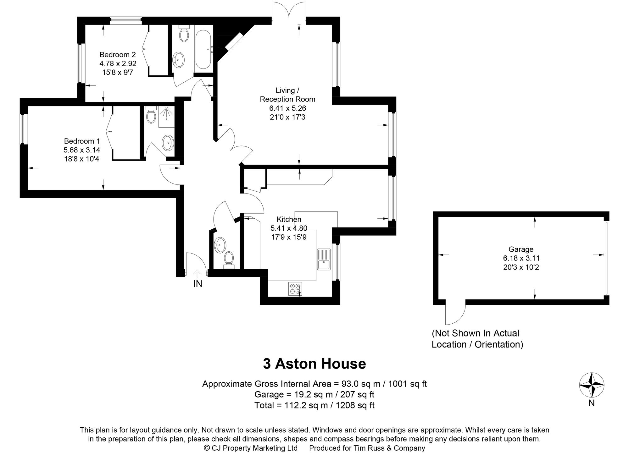 3 Aston House Penn Road, Beaconsfield floorplan