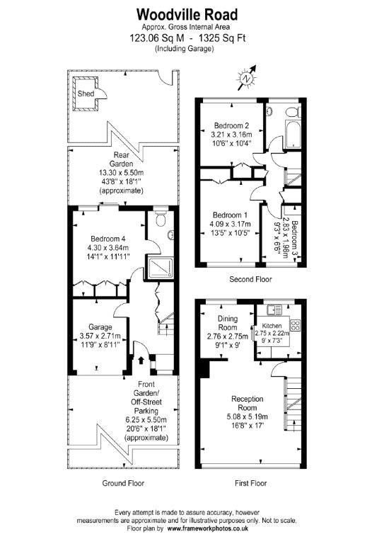 Woodville Road, Richmond floorplan