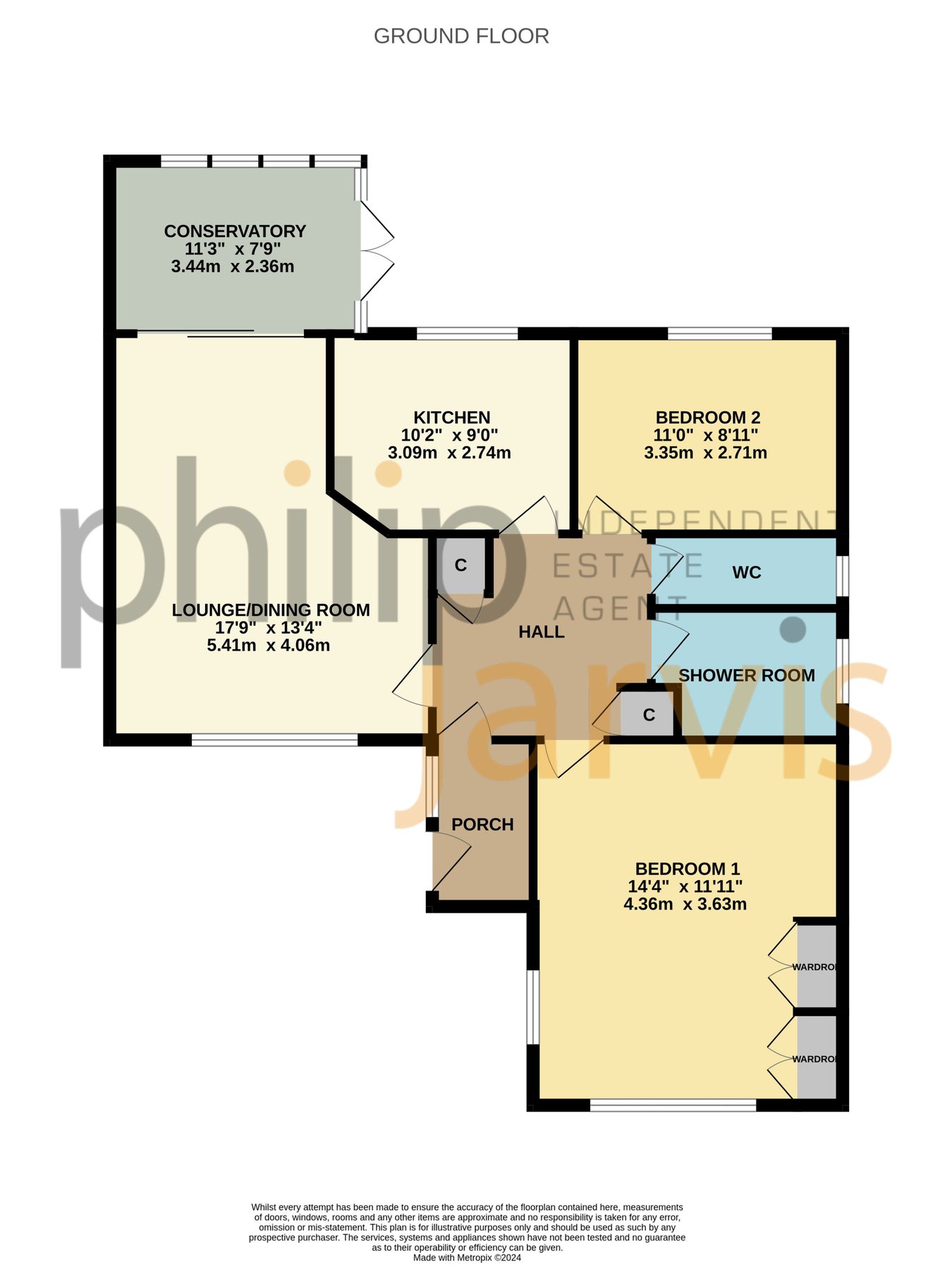 34, The Moat, Charing floorplan