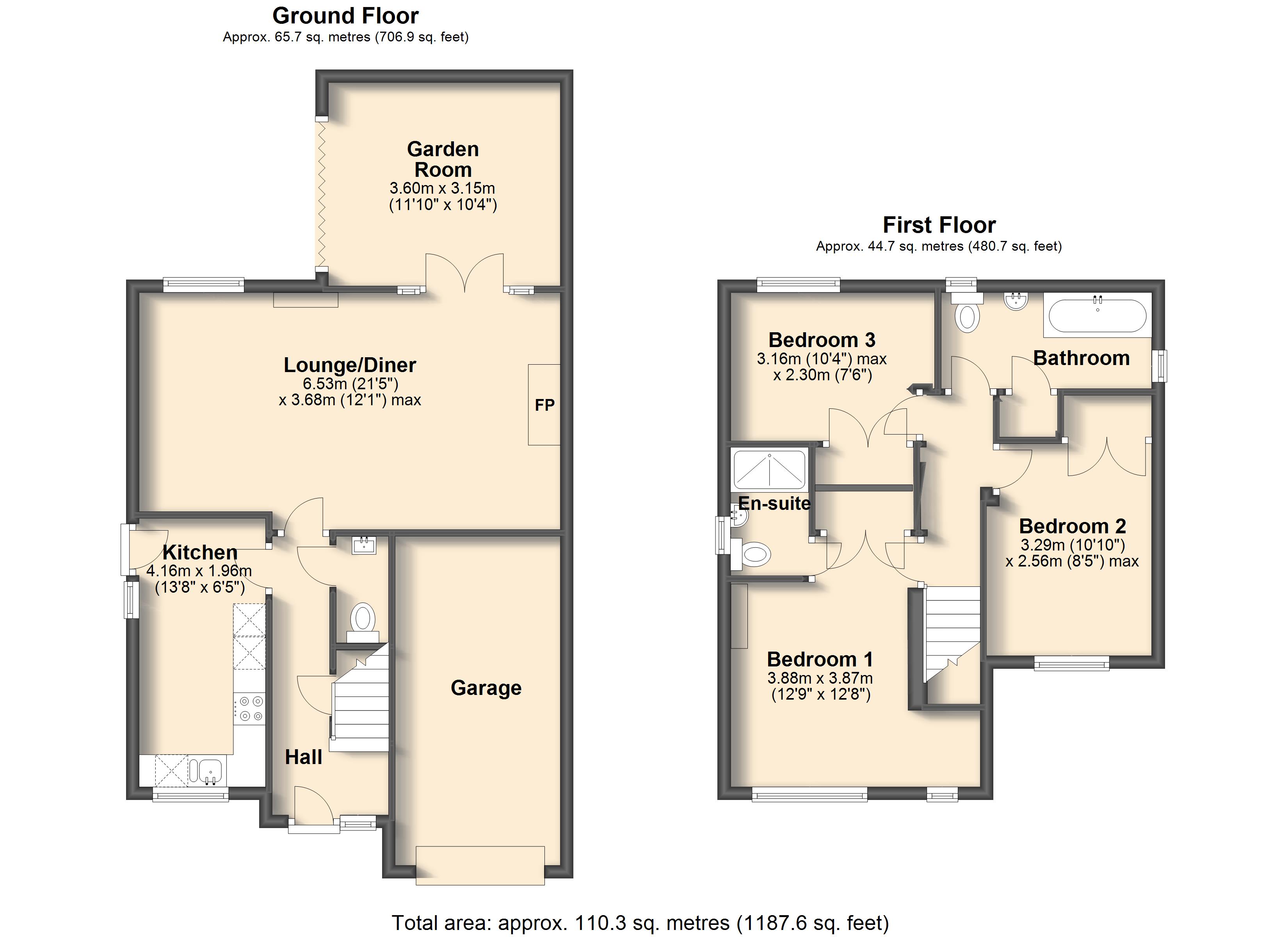 3 Bedrooms Detached house for sale in Tollbridge Road, Woodthorpe, Mastin Moor, Chesterfield S43