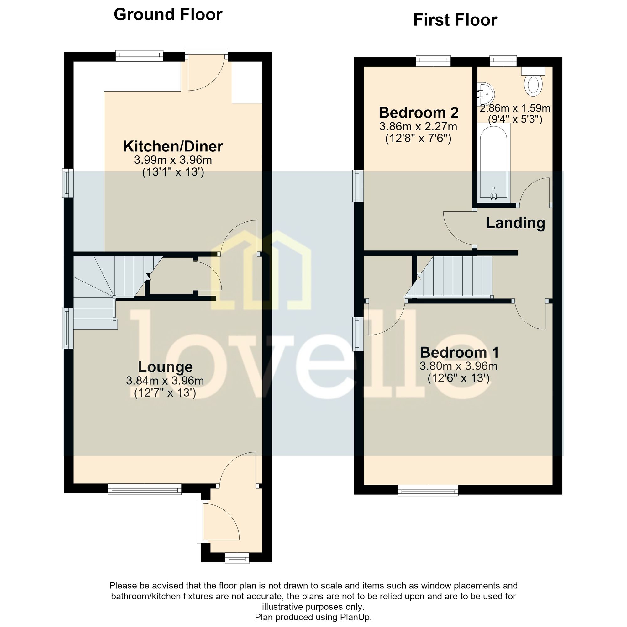 4 Eastfield Court Eastfield Road, Louth floorplan