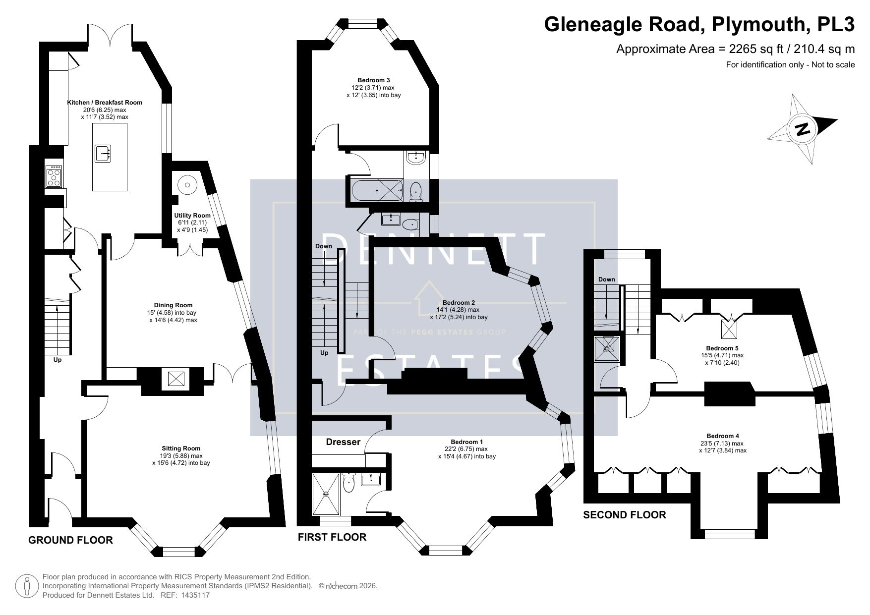 1 Gleneagle Road, Plymouth floorplan