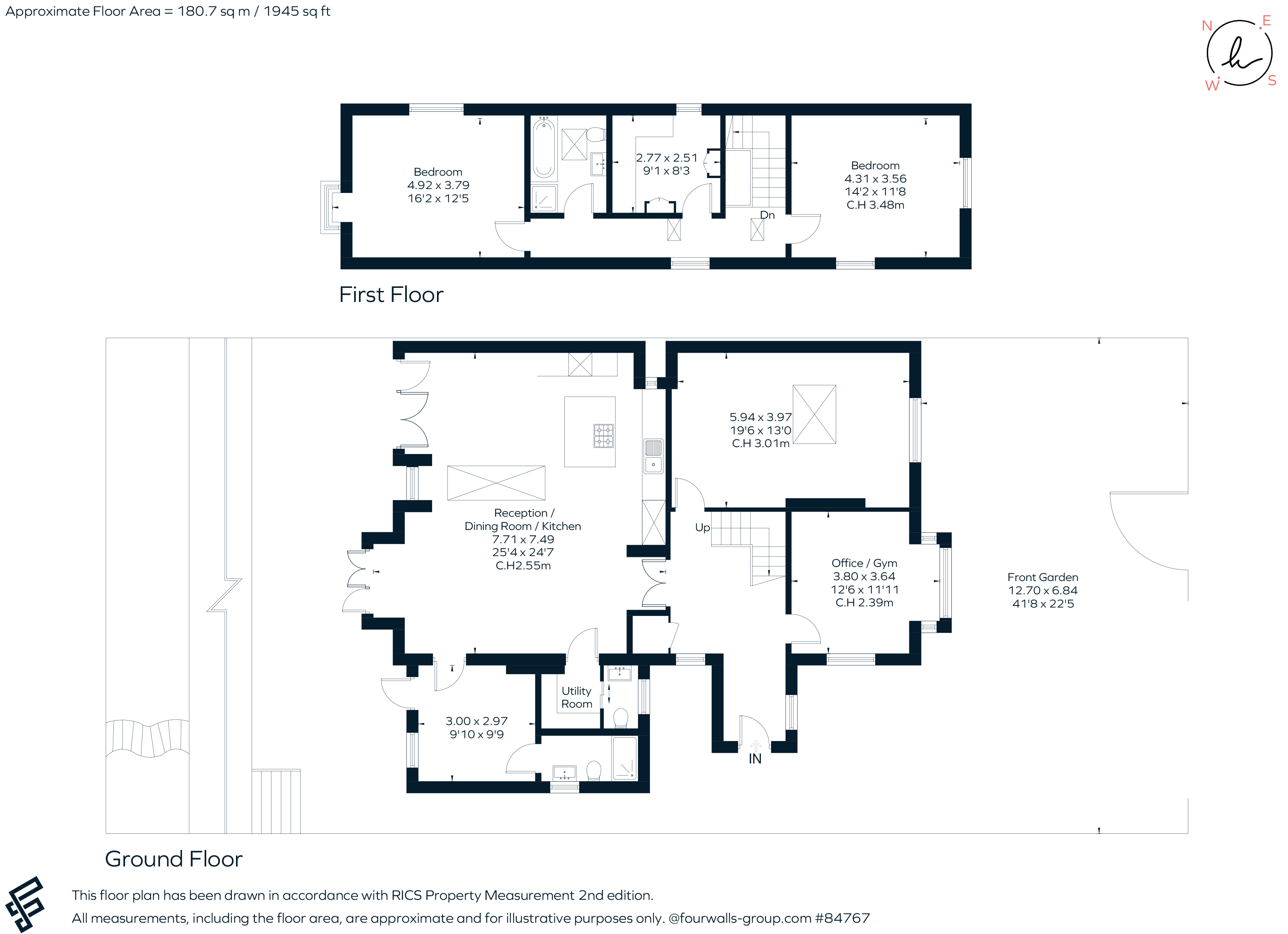 155, Norwood Road, London floorplan