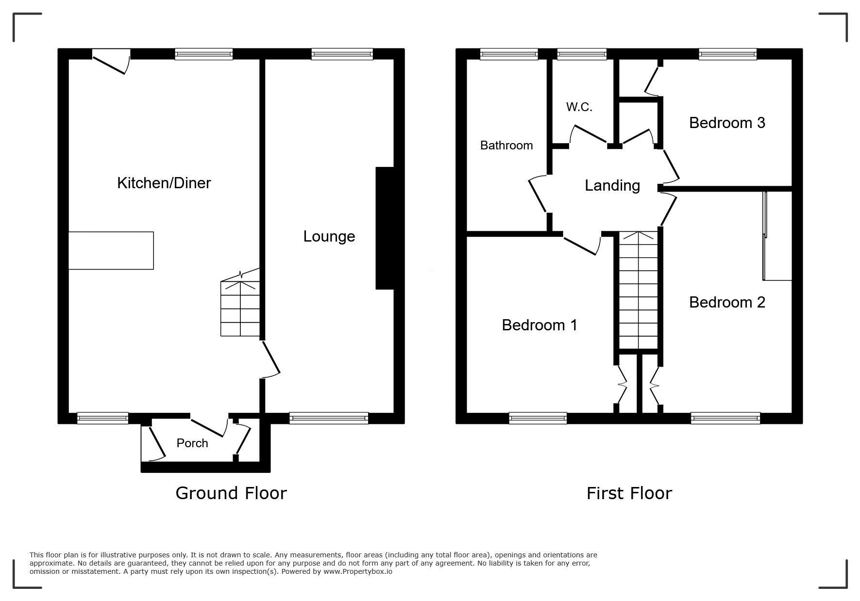 1, Cramond Way, Cramlington floorplan