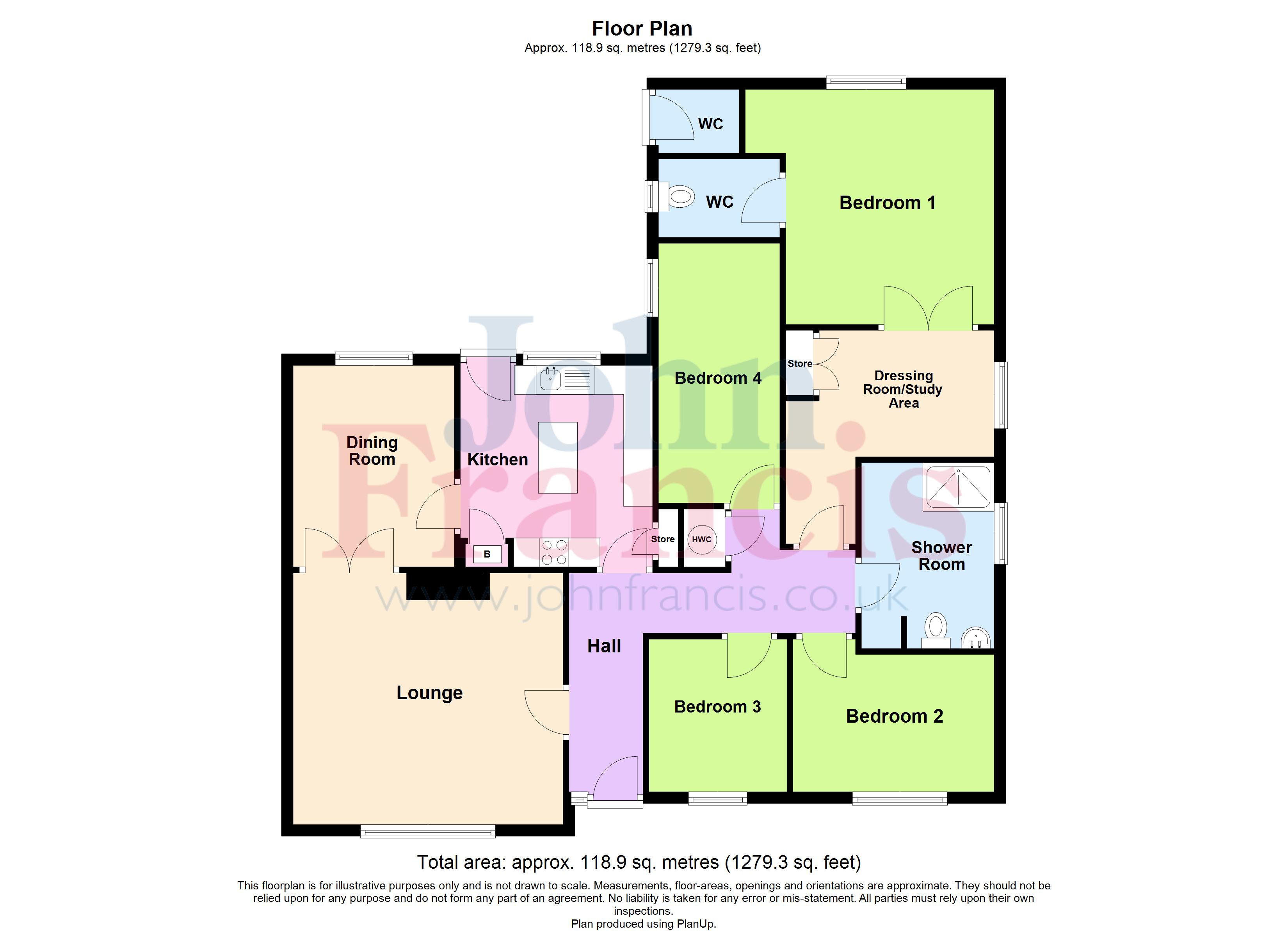 25, Church Road, Haverfordwest floorplan