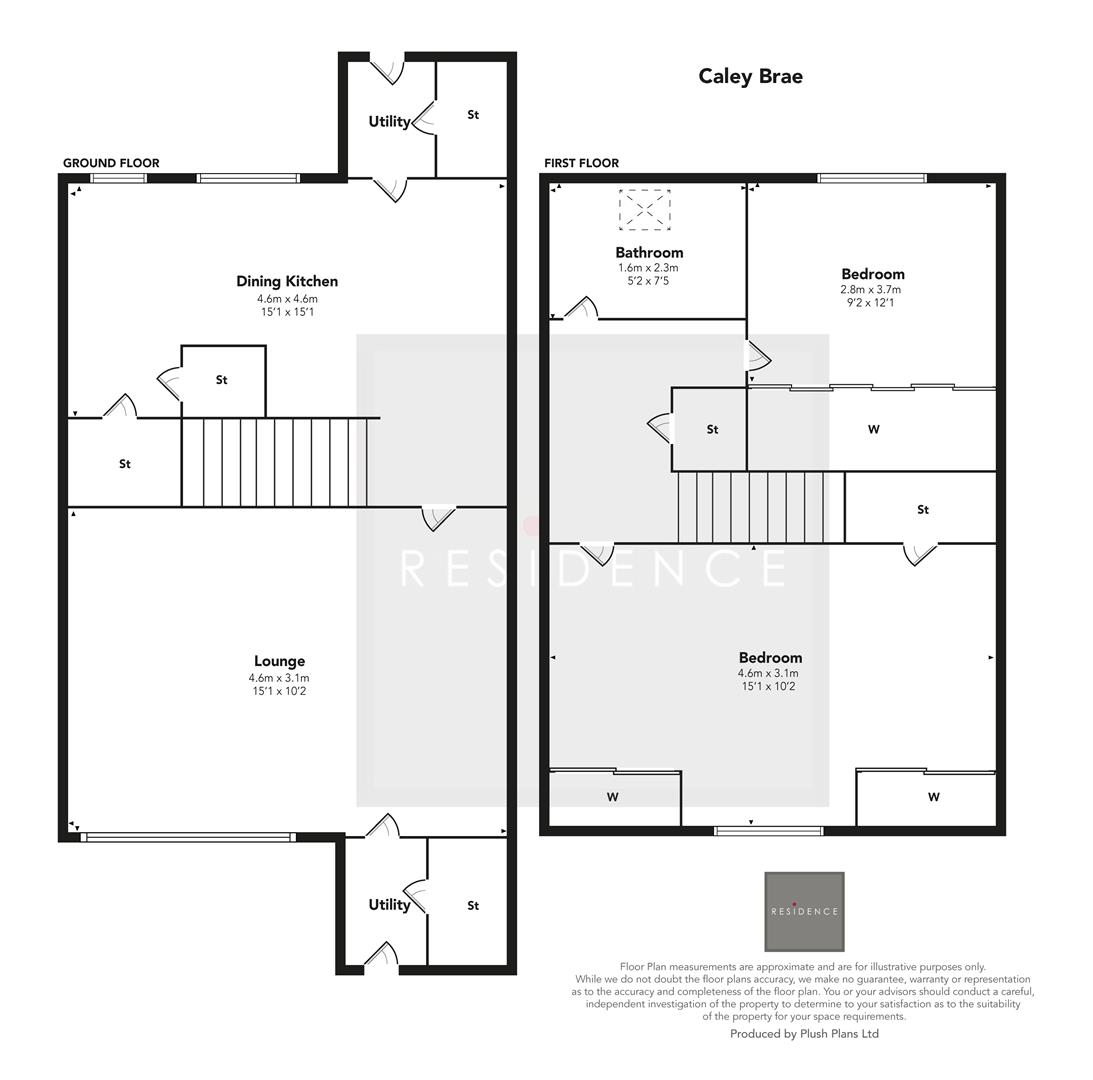 7, Caley Brae, Glasgow floorplan