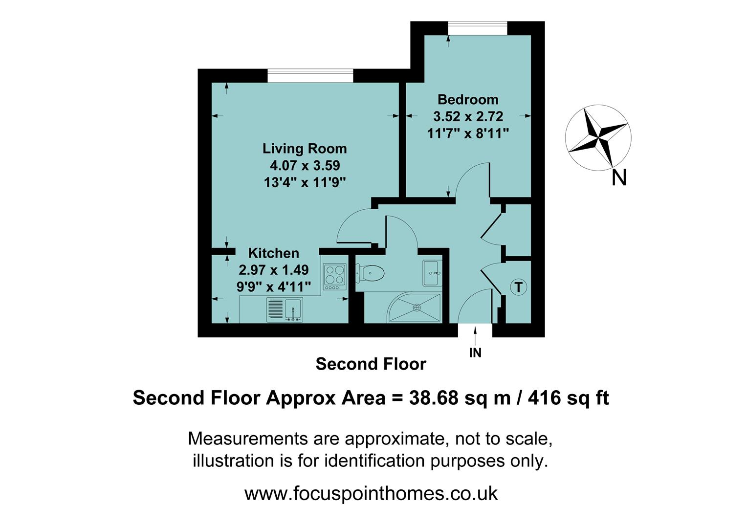 26, Parklands, Banbury floorplan