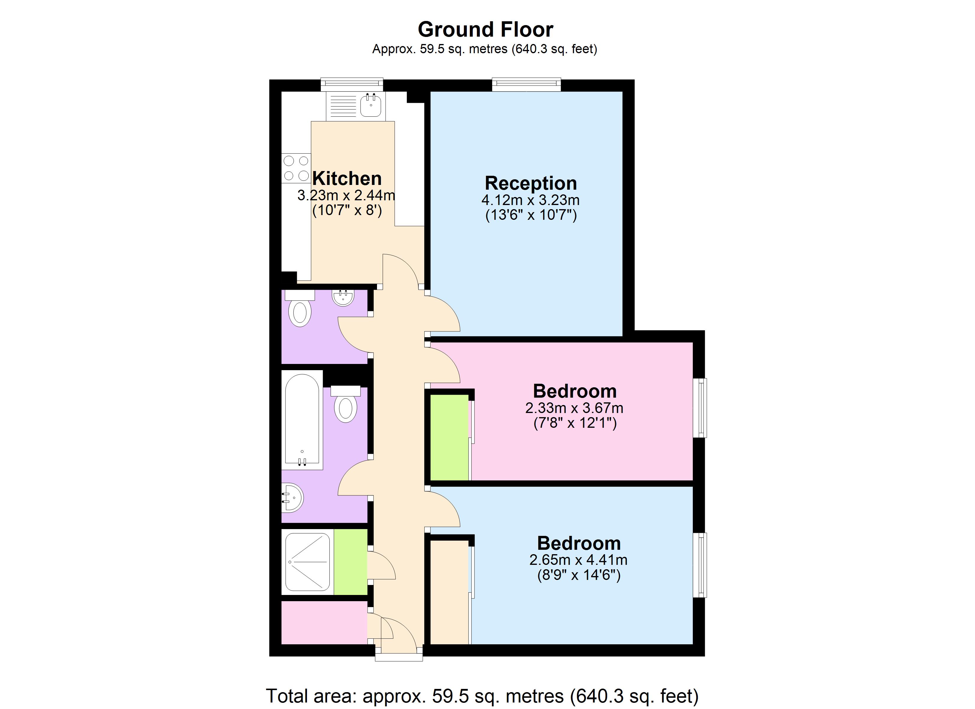 Viewpoint, Lee Park, Blackheath, London SE3, 2 bedroom flat for sale