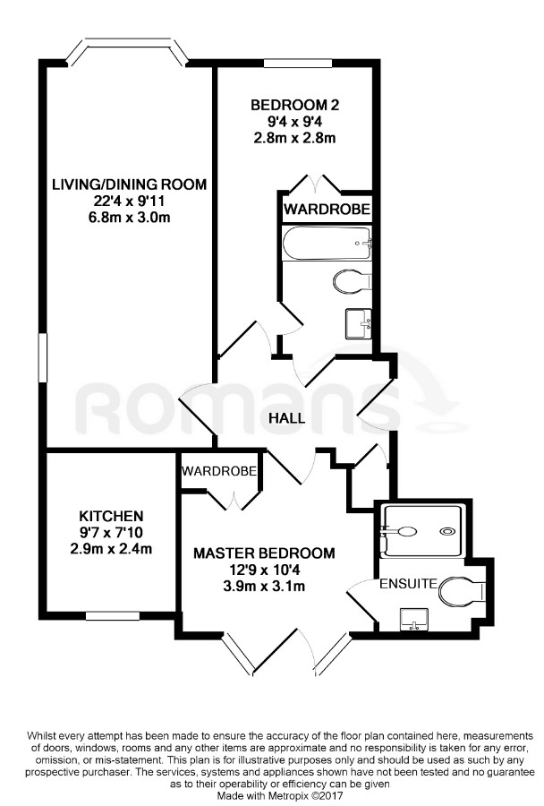 2 Bedrooms Flat to rent in Marchmont Place, Bracknell RG12