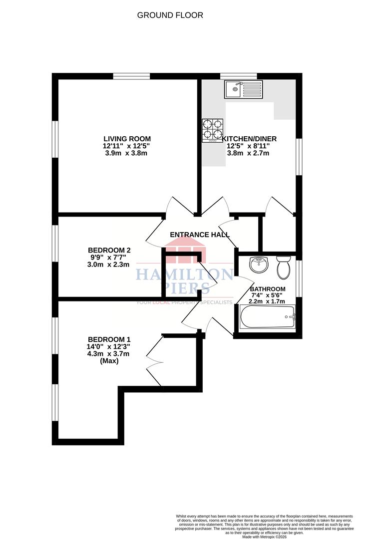31, Abell Way, Chelmsford floorplan