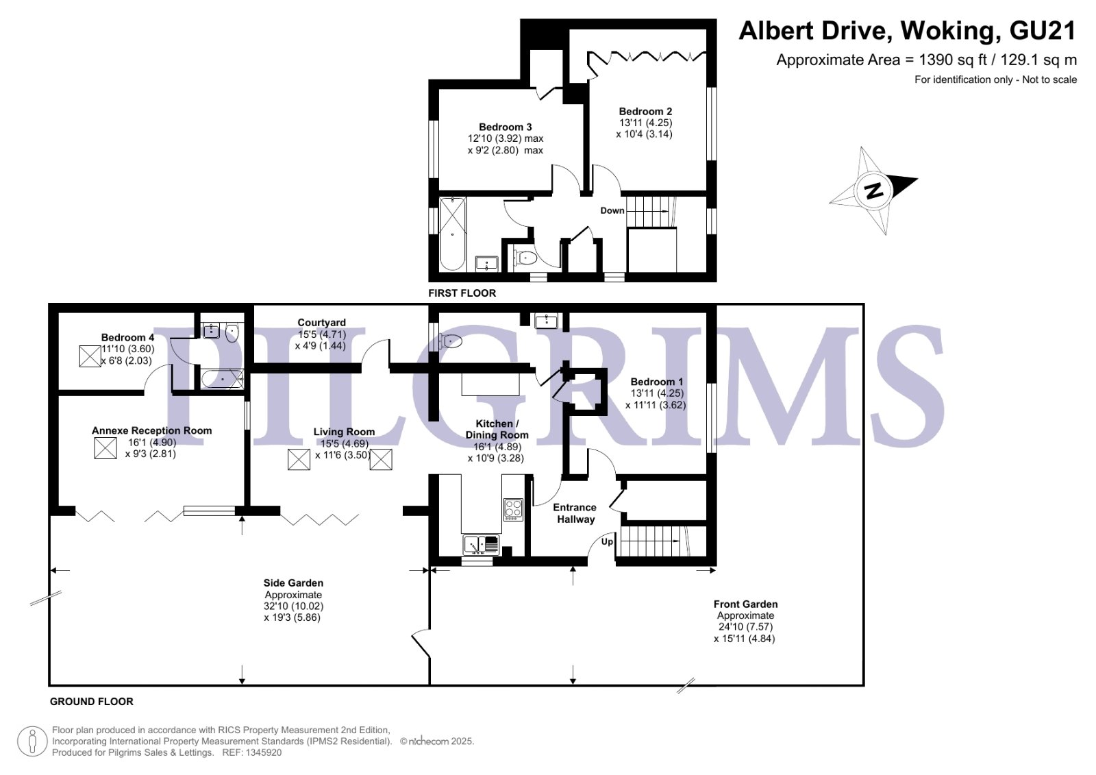 23, Albert Drive, Woking floorplan