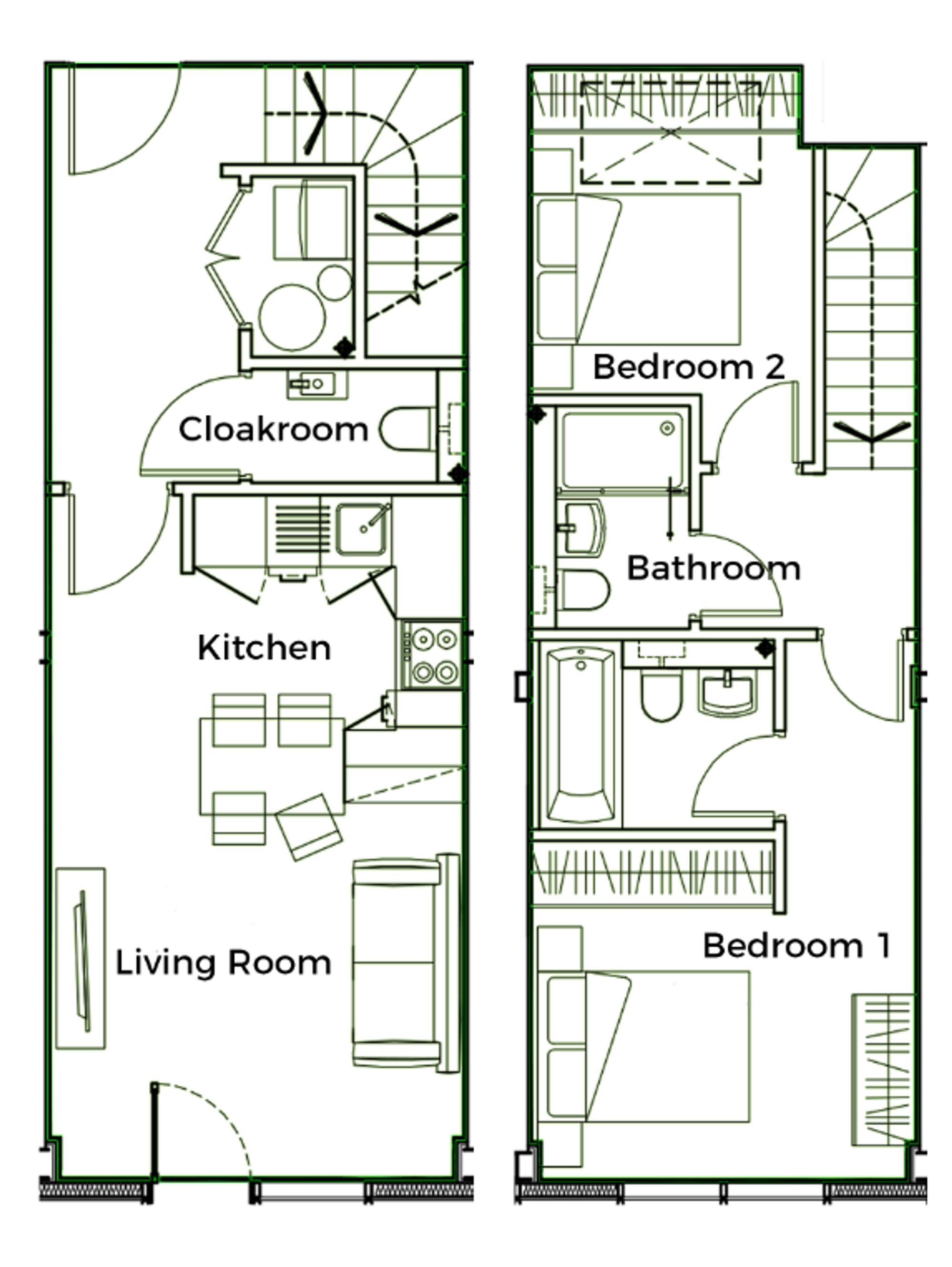 Flat 607, Manhattan Building, Manchester floorplan