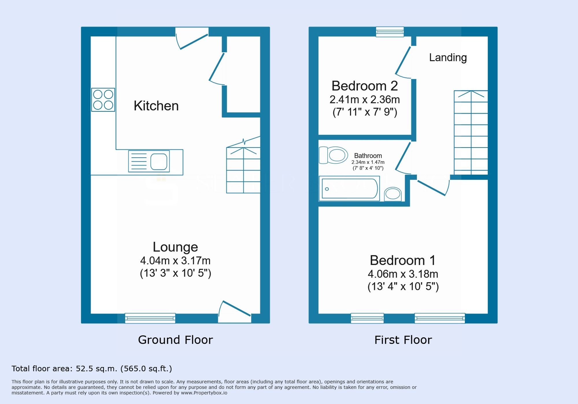 240 Bacup Road, Rossendale floorplan