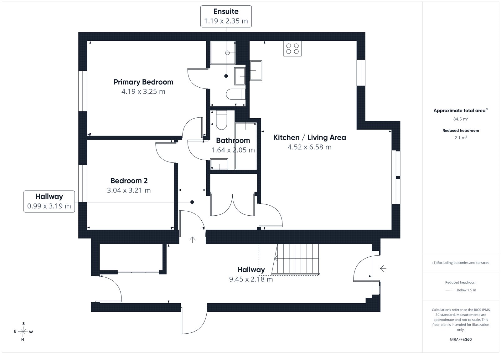 14, Merlin Court, Cumbria floorplan