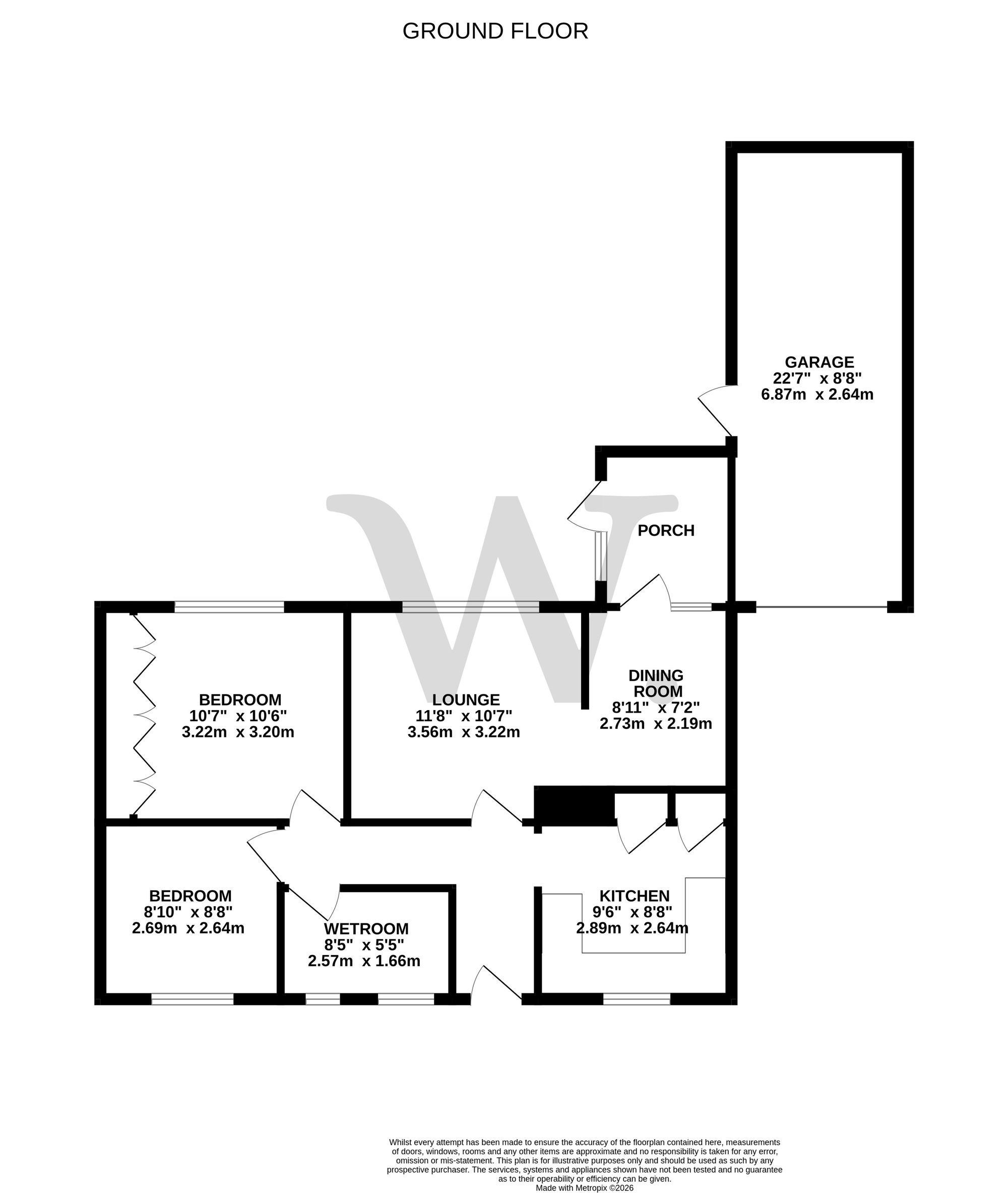 4 Royston Green, North Walsham floorplan