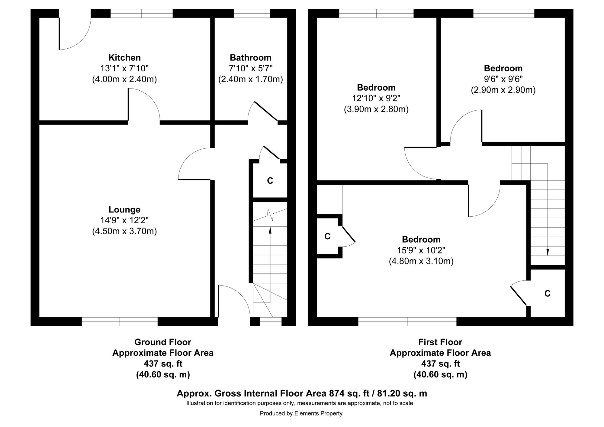 34 Bruart Avenue, Larbert floorplan