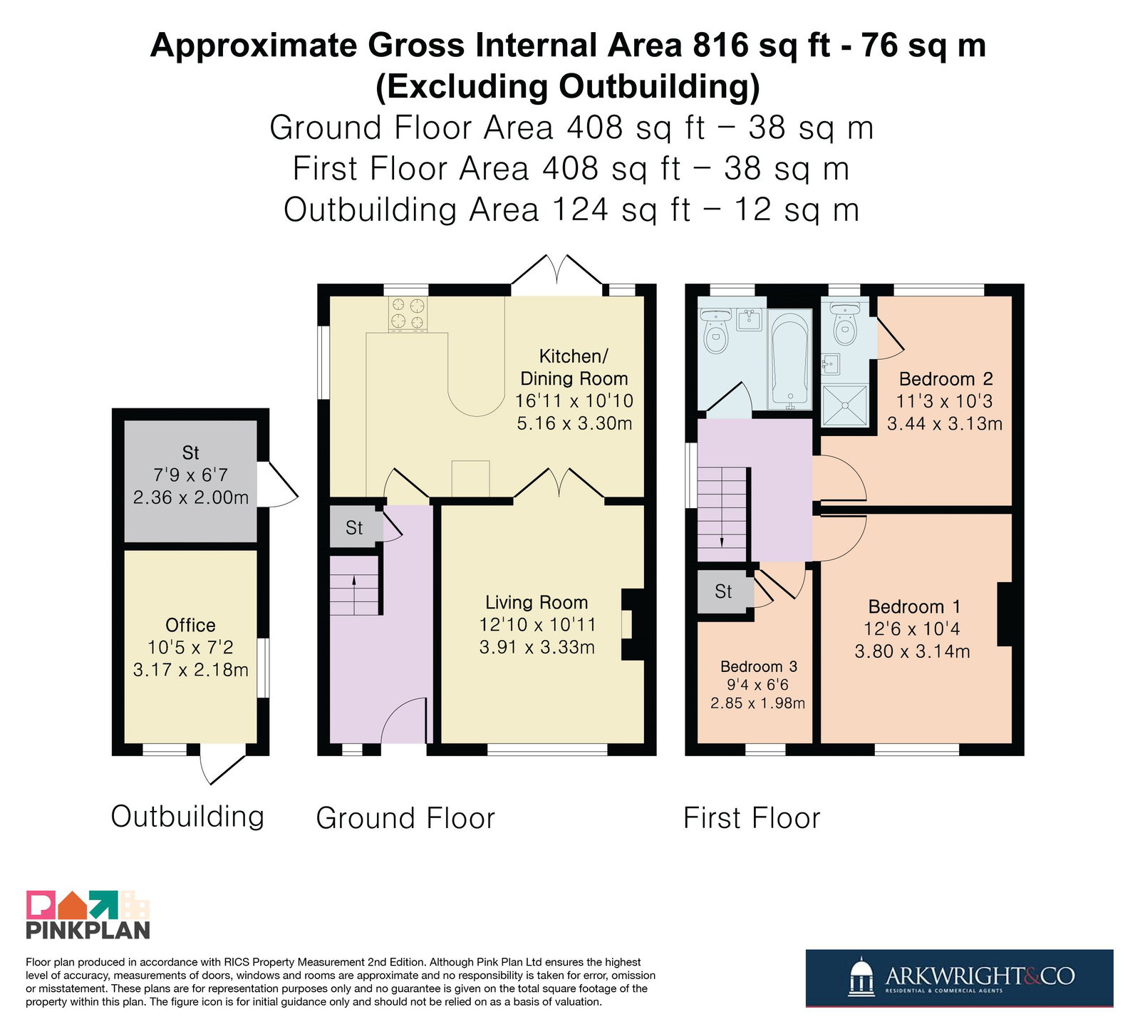 10, Ross Close, Saffron Walden floorplan